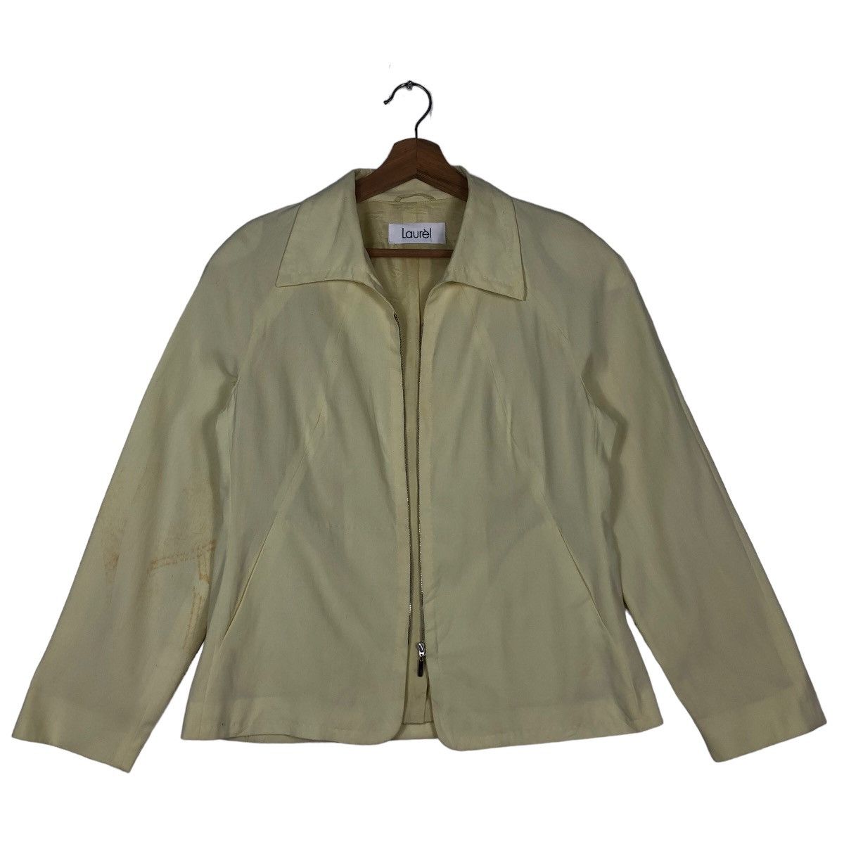 Japanese Brand 🔥Laurel Zipper Cropped Jacket Size M / US 6-8 / IT 42-44 - 1 Thumbnail