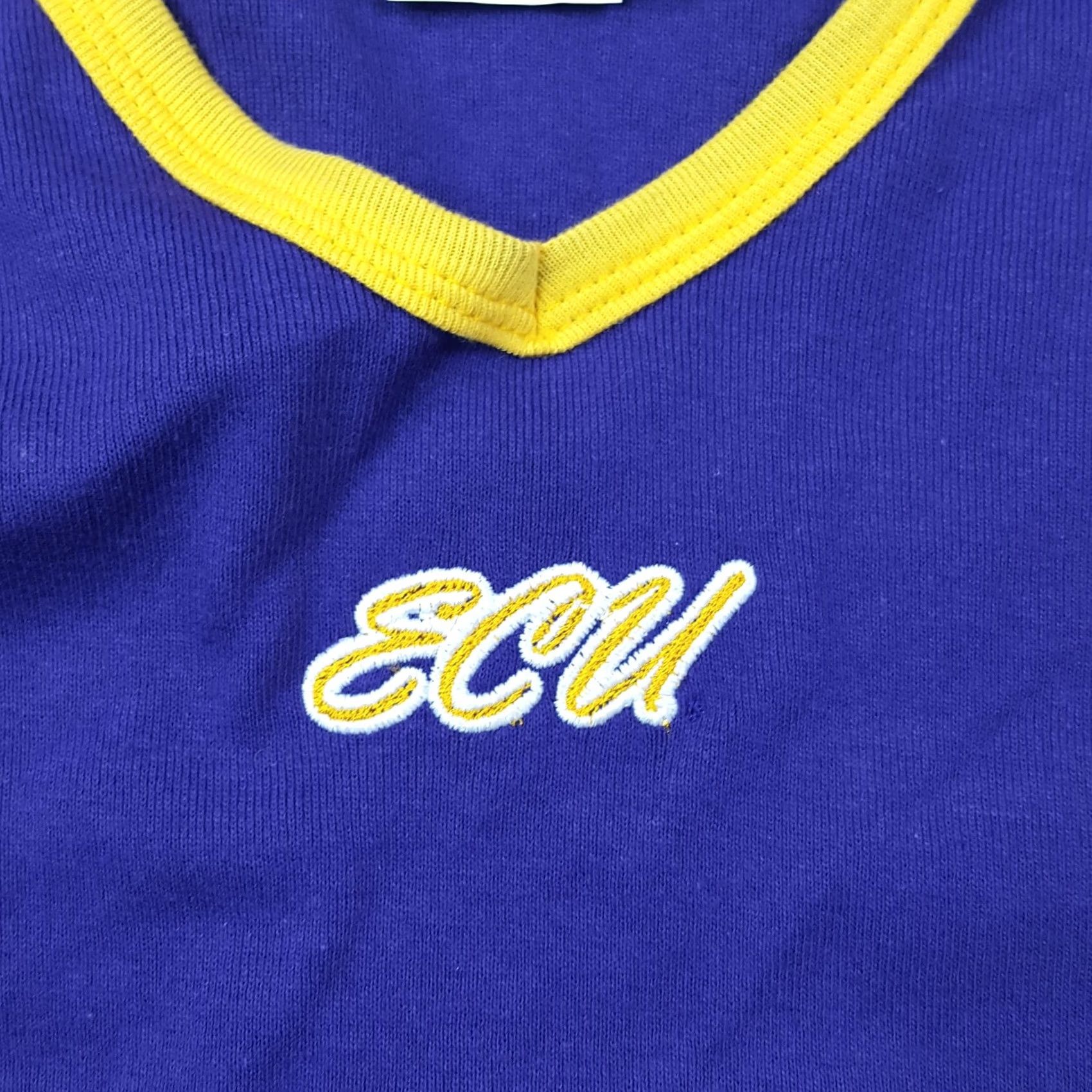 NCAA VINTAGE East Carolina University Women's M Pirates Long Sleeve T Shirt Top NCAA Size M / US 6-8 / IT 42-44 - 5 Thumbnail