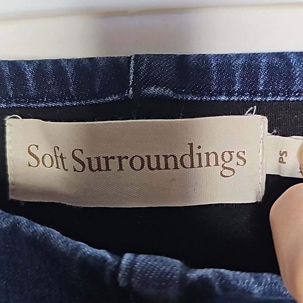 Soft Surroundings Soft Surroundings blue jean high rise skinny jeans sz PS Size 26" / US 2 / IT 38 - 4 Thumbnail