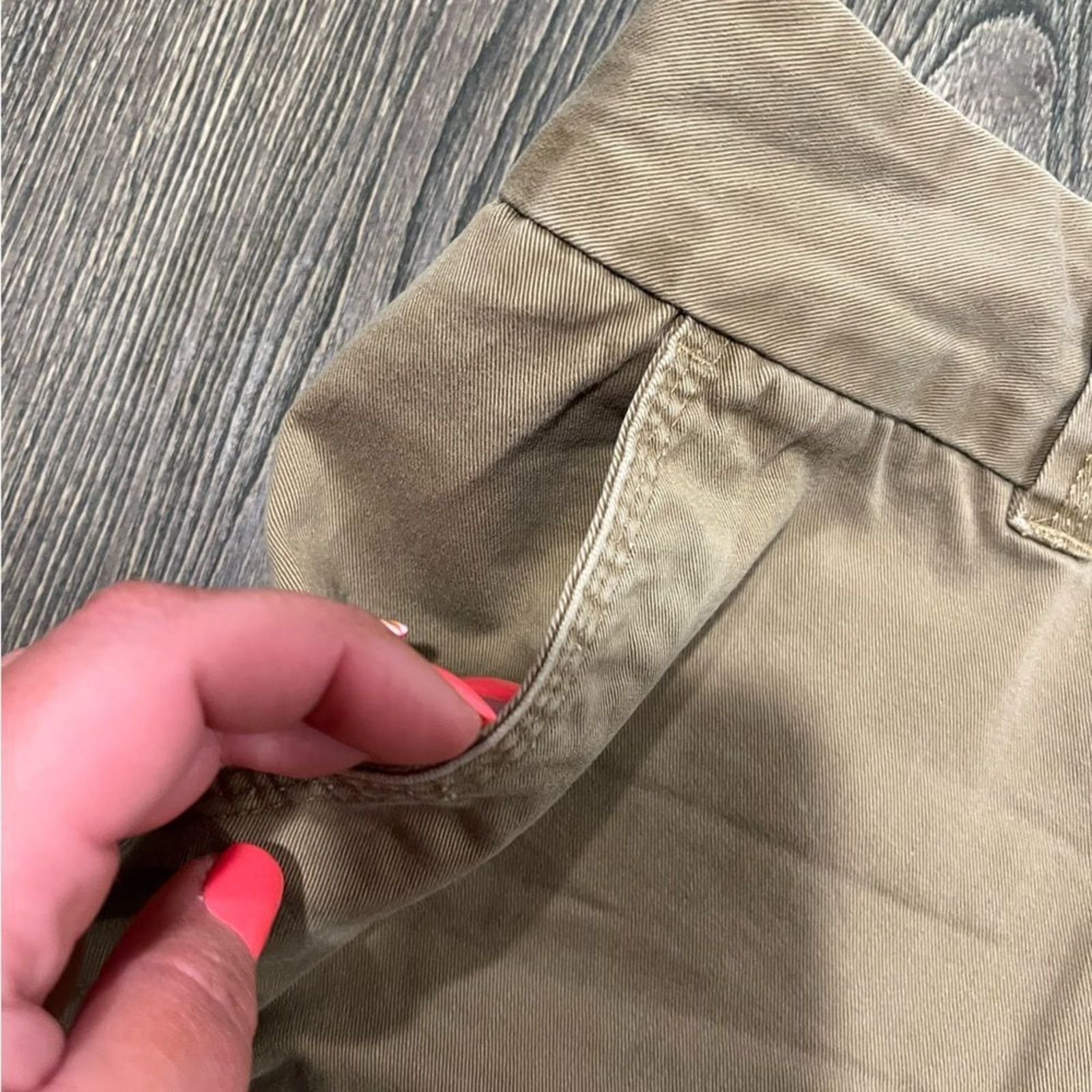 Tommy Hilfiger Tommy Hilfiger Chino Shorts Pockets Cotton Brown Size 4 Size 27" / US 4 / IT 40 - 2 Thumbnail