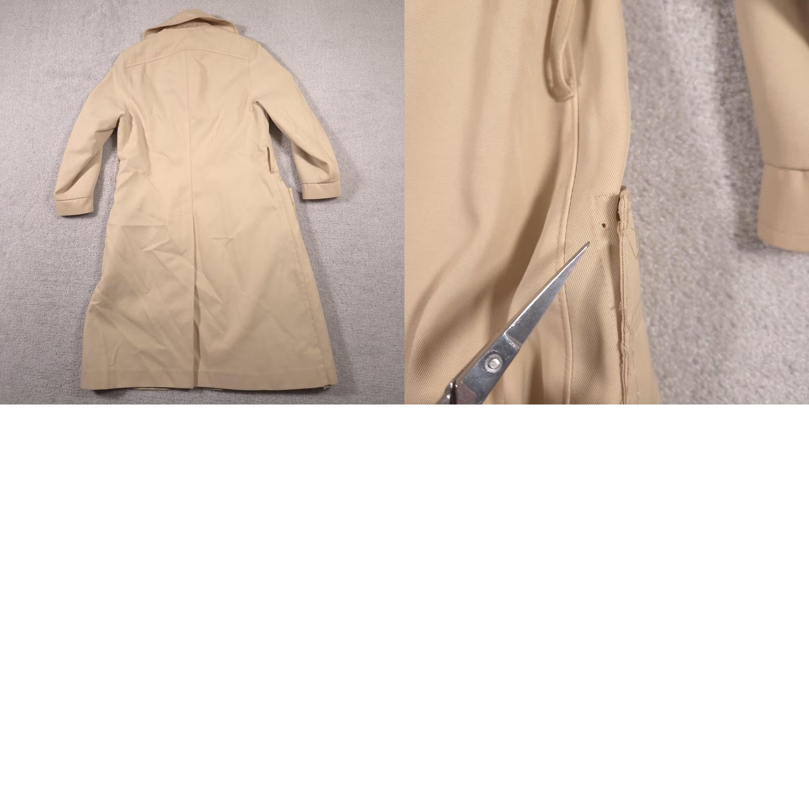 Vintage VINTAGE Misty Harbor Coat Womens 6 Regular Beige Trench All Seasons Water Resistant Long Button Front Pockets Casual Travel > Mens Size M / US 6-8 / IT 42-44 - 10 Thumbnail