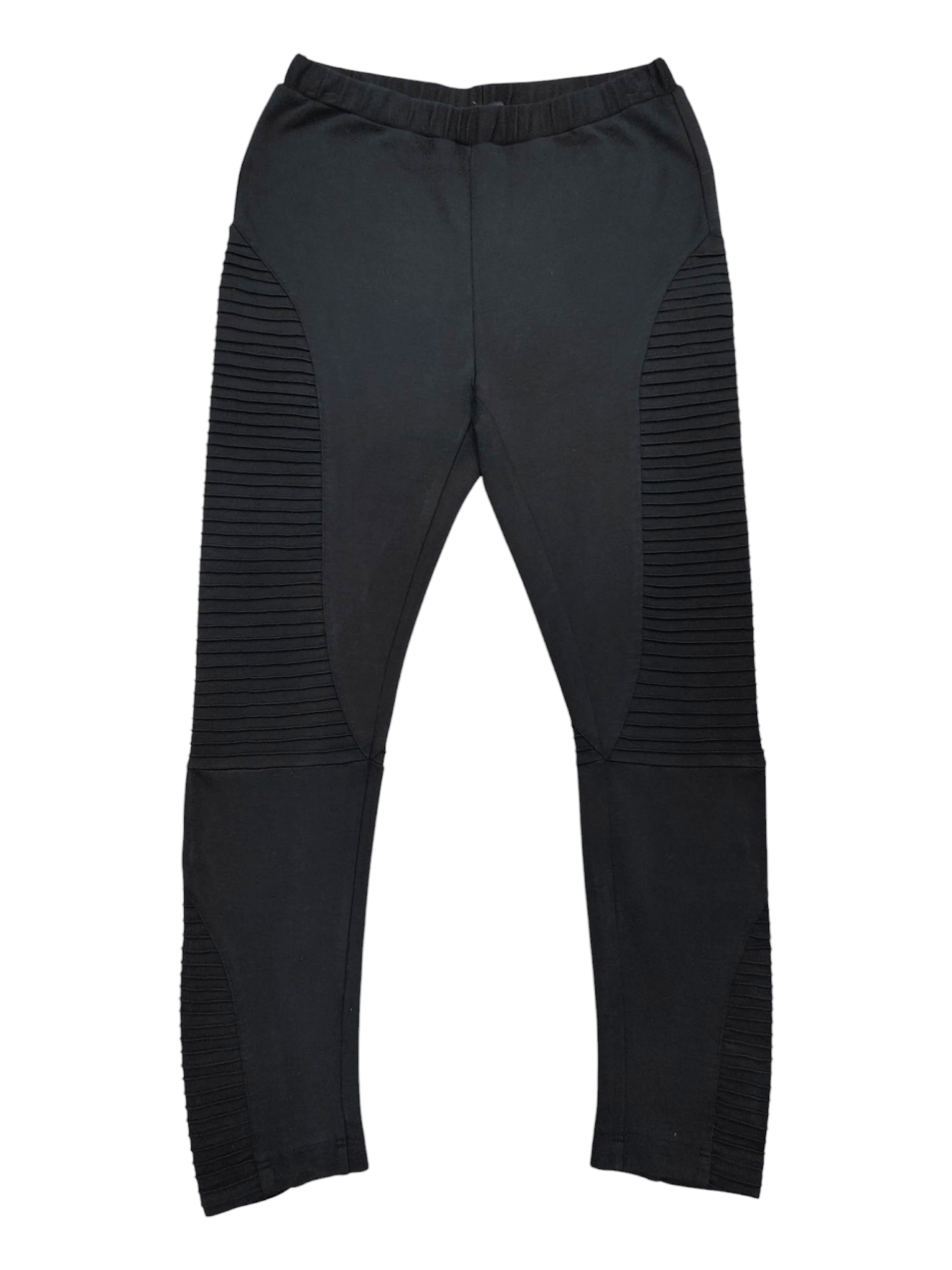 Robert Rodriguez Robert Rodriguez🔥Panelled Ribbed Moto Glam Rock Leggings Size 28" / US 6 / IT 42 - 1 Thumbnail
