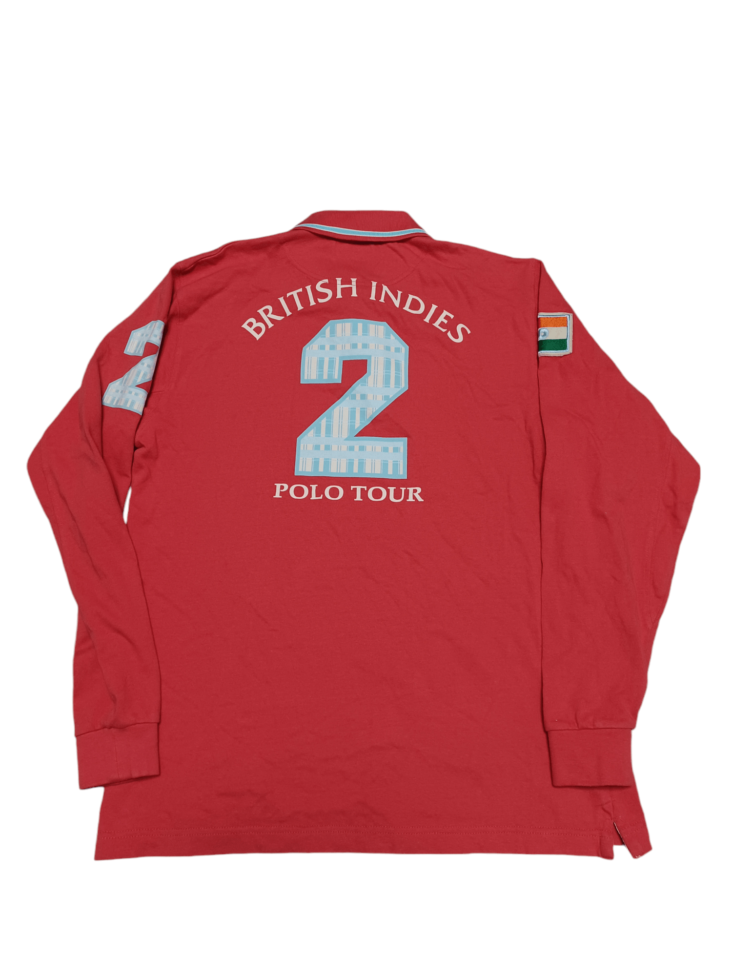 La Martina CHIEF KEEF MADRAS POLO CLUB INDIA LA MARTINA RUGBY SHIRT Size US XL / EU 56 / 4 - 3 Thumbnail