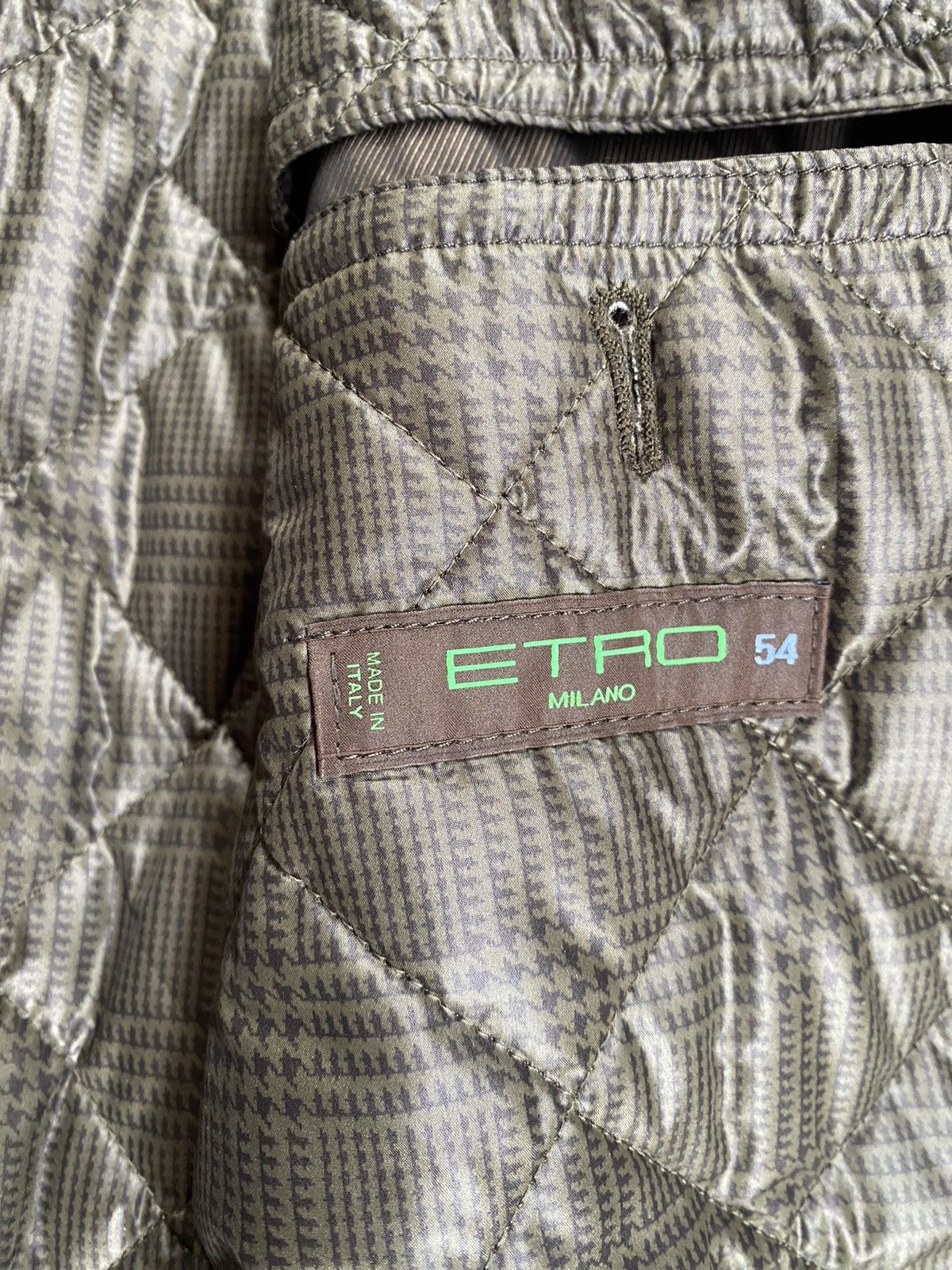 Etro Etro 🇮🇹 brown techno leather trim all season car coat 54 NW Size US L / EU 52-54 / 3 - 6 Thumbnail