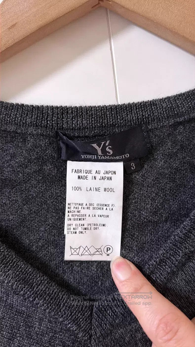 Yohji Yamamoto Yohji Yamamoto size 3 100% Wool sweater Size L / US 10 / IT 46 - 5 Thumbnail
