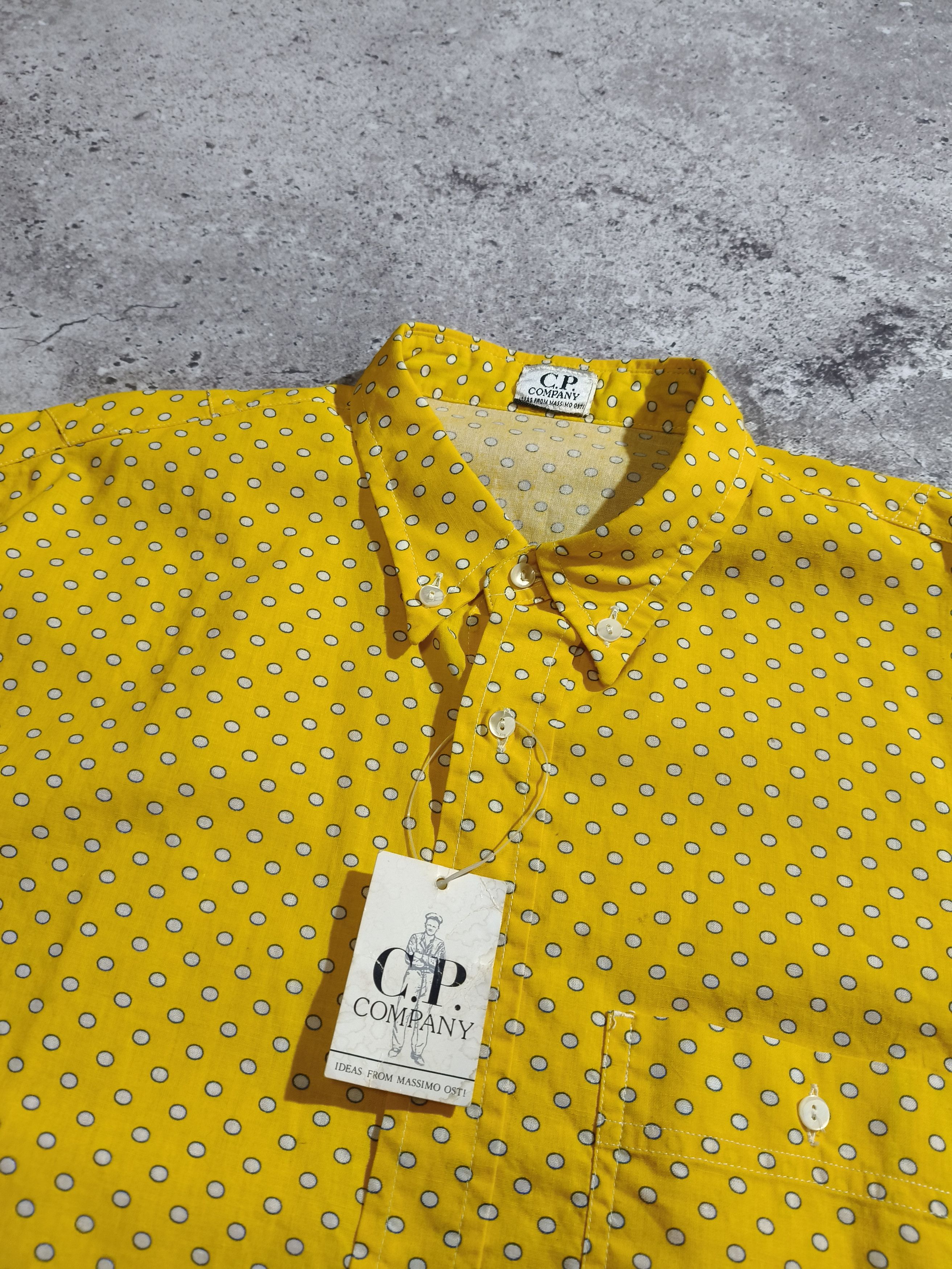 C.P. Company C.P. Company Vintage 80s Shirt New with Tags Archive Piece Size US XL / EU 56 / 4 - 3 Thumbnail