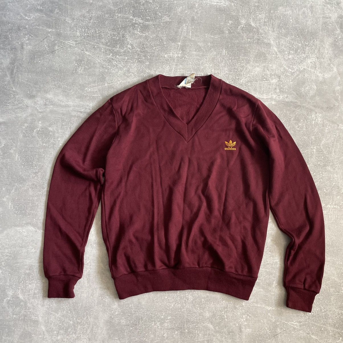 Adidas VINTAGE ADIDAS KOREA CARDIGAN SWEATER WEST OLD JAPAN 90s 80s Size US M / EU 48-50 / 2 - 1 Thumbnail