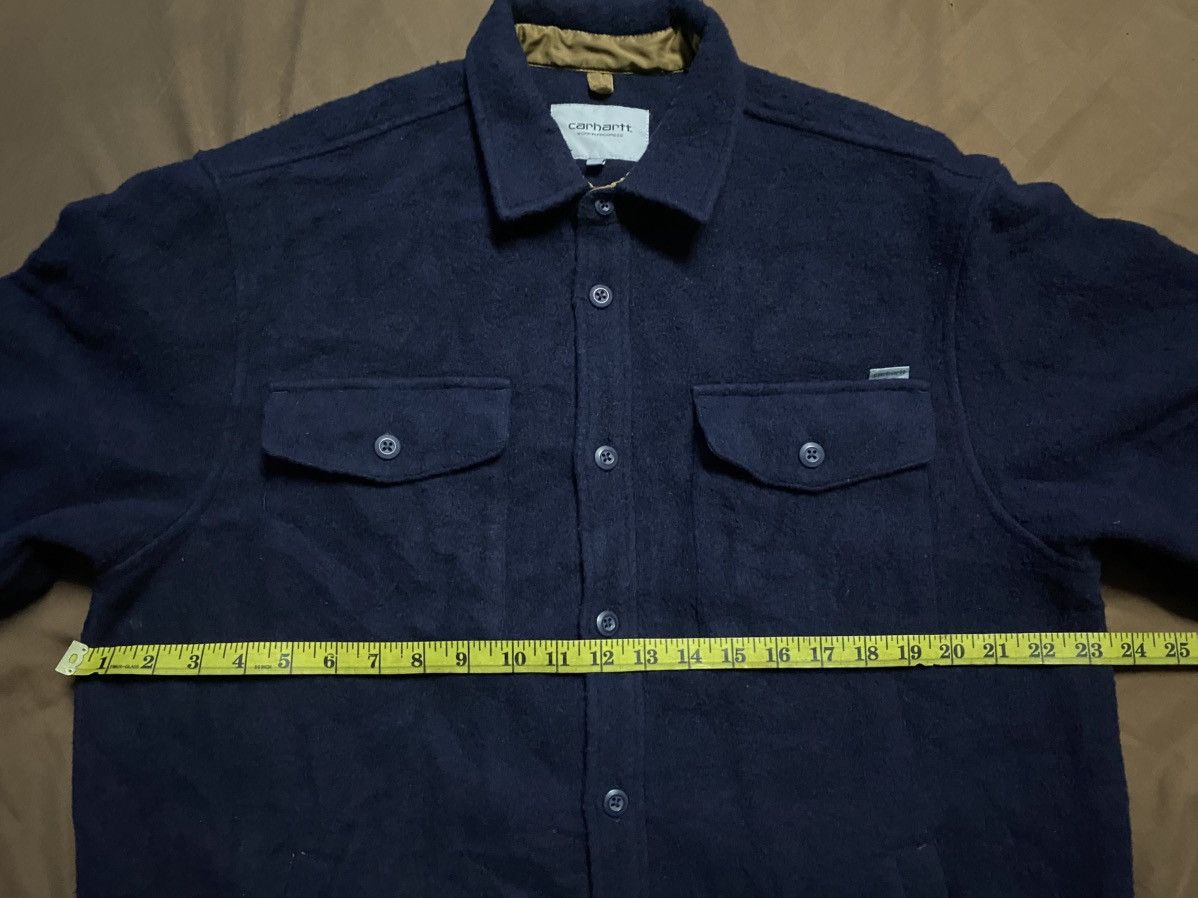 Carhartt Wip Carhartt WIP 2018 Wool Milner Shirt Jacket Size US L / EU 52-54 / 3 - 8 Thumbnail