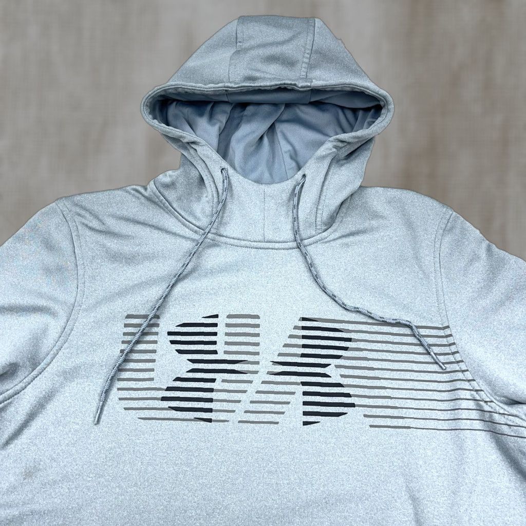 Under Armour Under Armour Hoodie Men Small Gray Loose Fit Cold Gear Sweatshirt Performance A4 Size US S / EU 44-46 / 1 - 1 Thumbnail