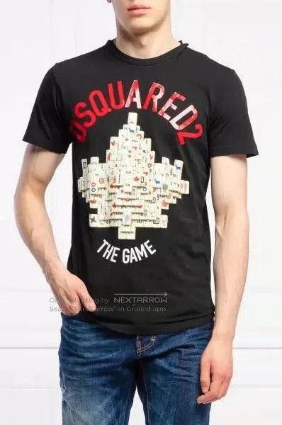 Dsquared2 DSquared2 The Game Graphic Short Sleeve T. Size US XL / EU 56 / 4 - 1 Thumbnail