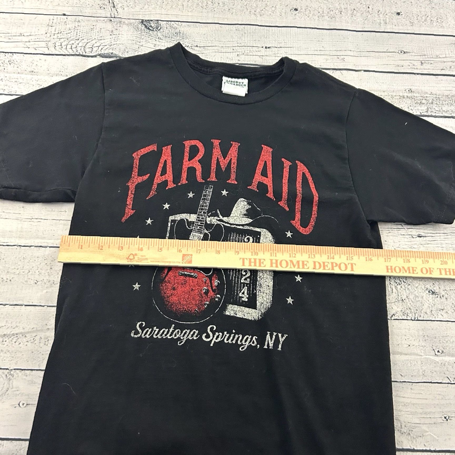 Vintage Farm Aid Shirt Men Short Sleeve T Shirt S Black Mens Size US S / EU 44-46 / 1 - 3 Thumbnail