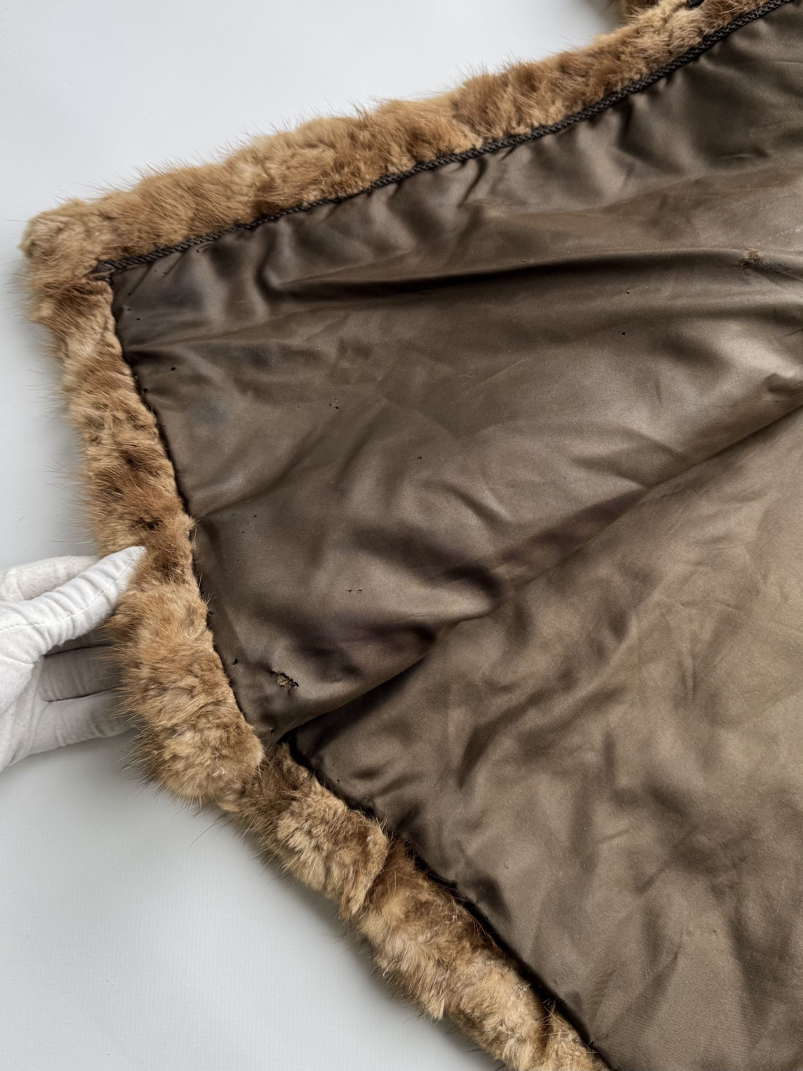 Vintage Vintage Real Fur Coat E2 Size L / US 10 / IT 46 - 5 Thumbnail