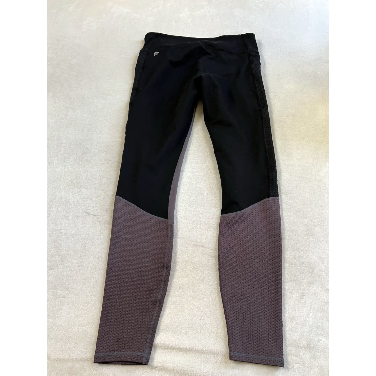 Fabletics Fabletics Leggings Womens Large Purple Athletic Yoga Pants Ankle Breathable Comfort Elastic Waist Gym & Training Running Jogging Walking Yoga Size 36" / US 14 / IT 50 - 5 Thumbnail