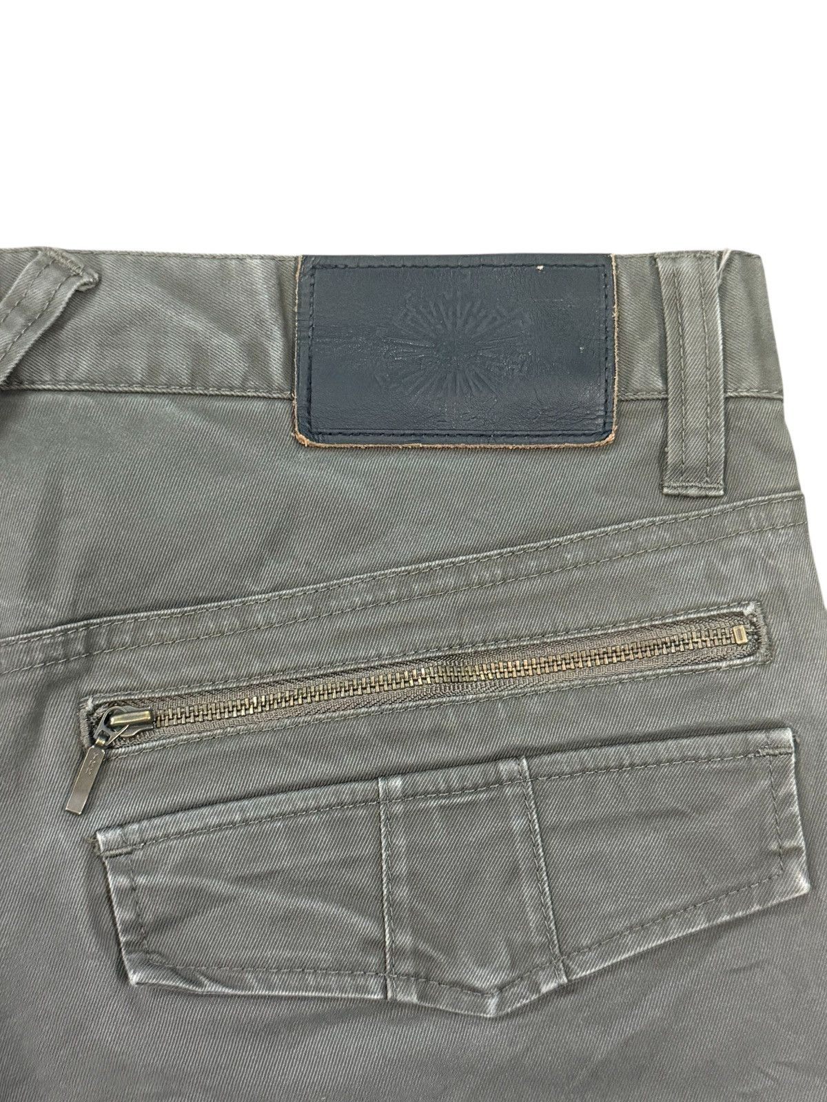 If Six Was Nine RARE TORNADO MART MULTIZIPPER FLARE PANT Size US 30 / EU 46 - 8 Thumbnail