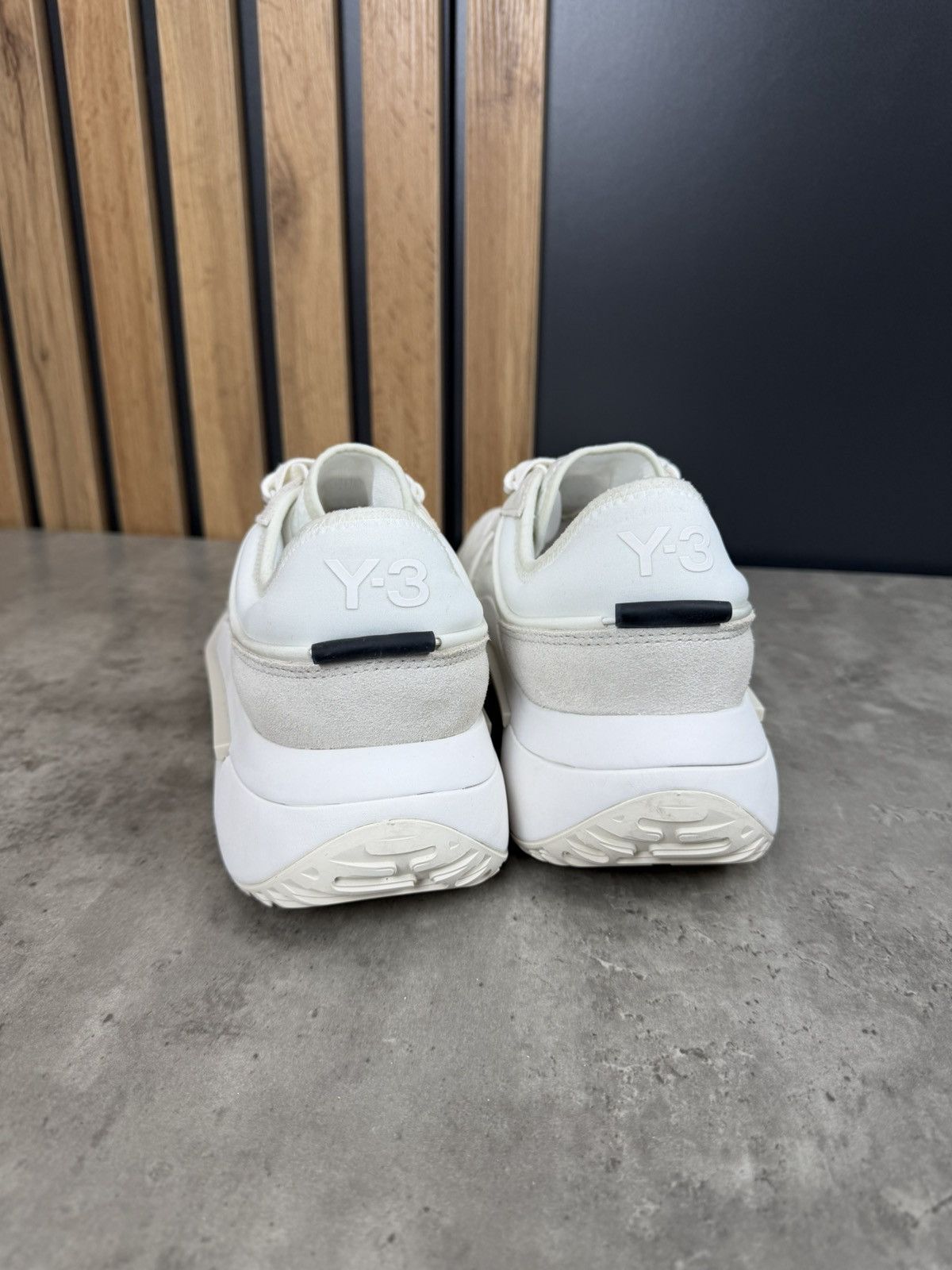 Y-3 Adidas Y-3 Yohji Yamamoto Ajatu Run Off White Sneakers Size US 10 / EU 43 - 5 Thumbnail