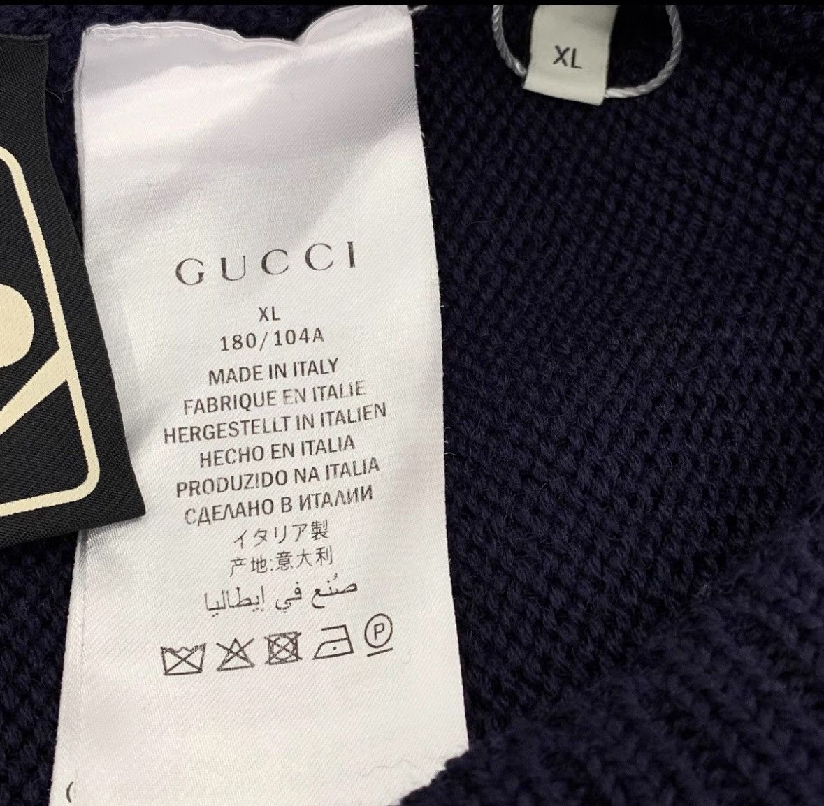 Gucci Gucci Yankee cardigan cooperative sweater coat Size US XL / EU 56 / 4 - 7 Thumbnail