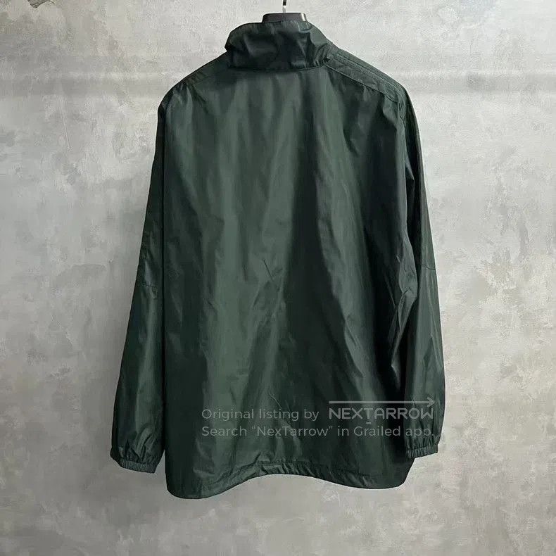 Balenciaga Balenciaga Green Logo Print Windbreaker. Size US S / EU 44-46 / 1 - 2 Thumbnail