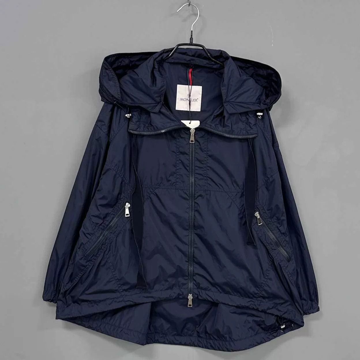 Moncler Moncler Navy-Blue Sleeve Patch Zip Jacket 1 Size S / US 4 / IT 40 - 2 Thumbnail