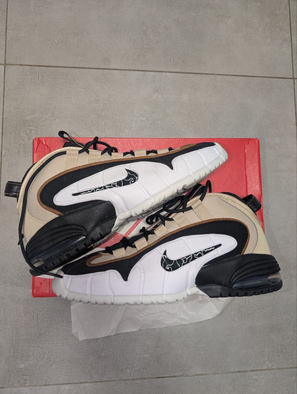 Nike Nike Air Max Penny 1 RATTAN/black-summit white Size US 11 / EU 44 - 2 Thumbnail