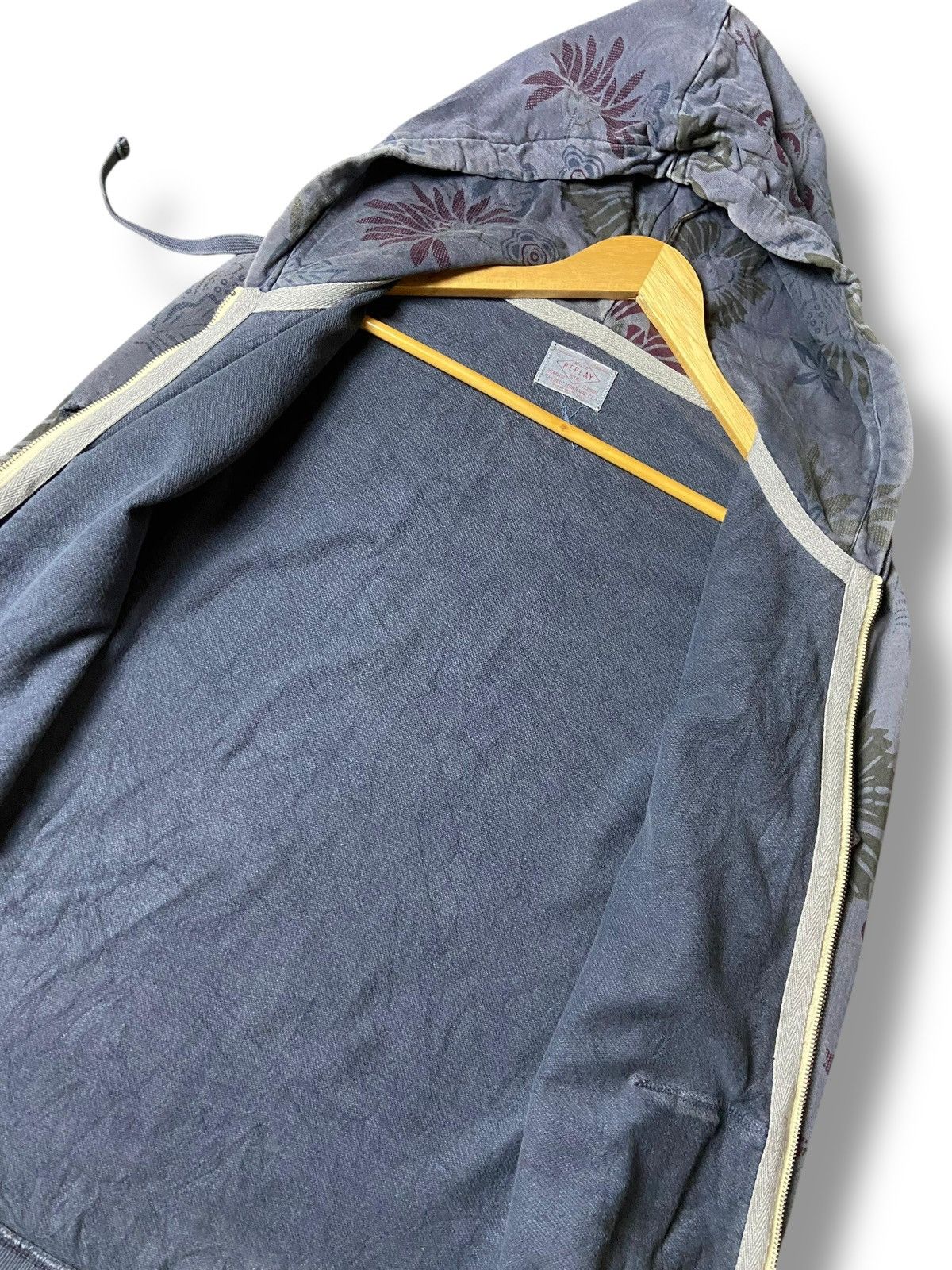 Replay Vintage Replay Custom Zip Up Hoodie Jacket (165) Size US L / EU 52-54 / 3 - 4 Thumbnail