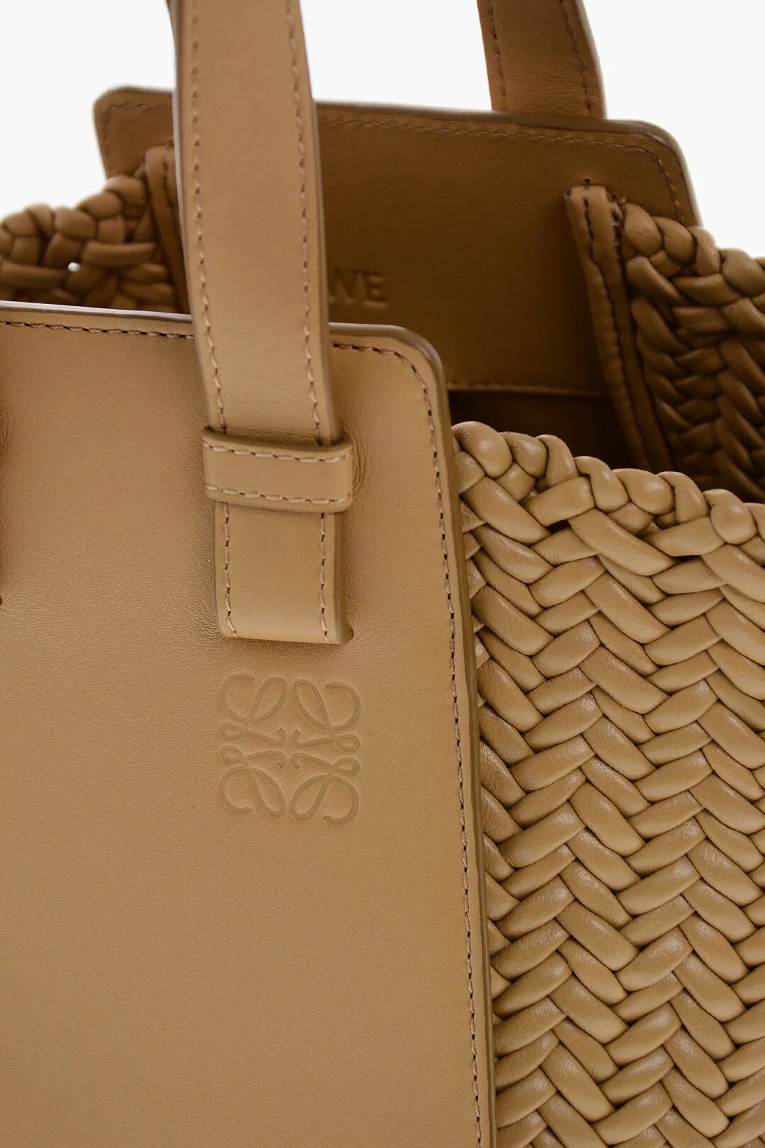 Loewe og1mm0426 Size: OS / Woven Leather Mini Bag in Brown Size ONE SIZE - 4 Thumbnail