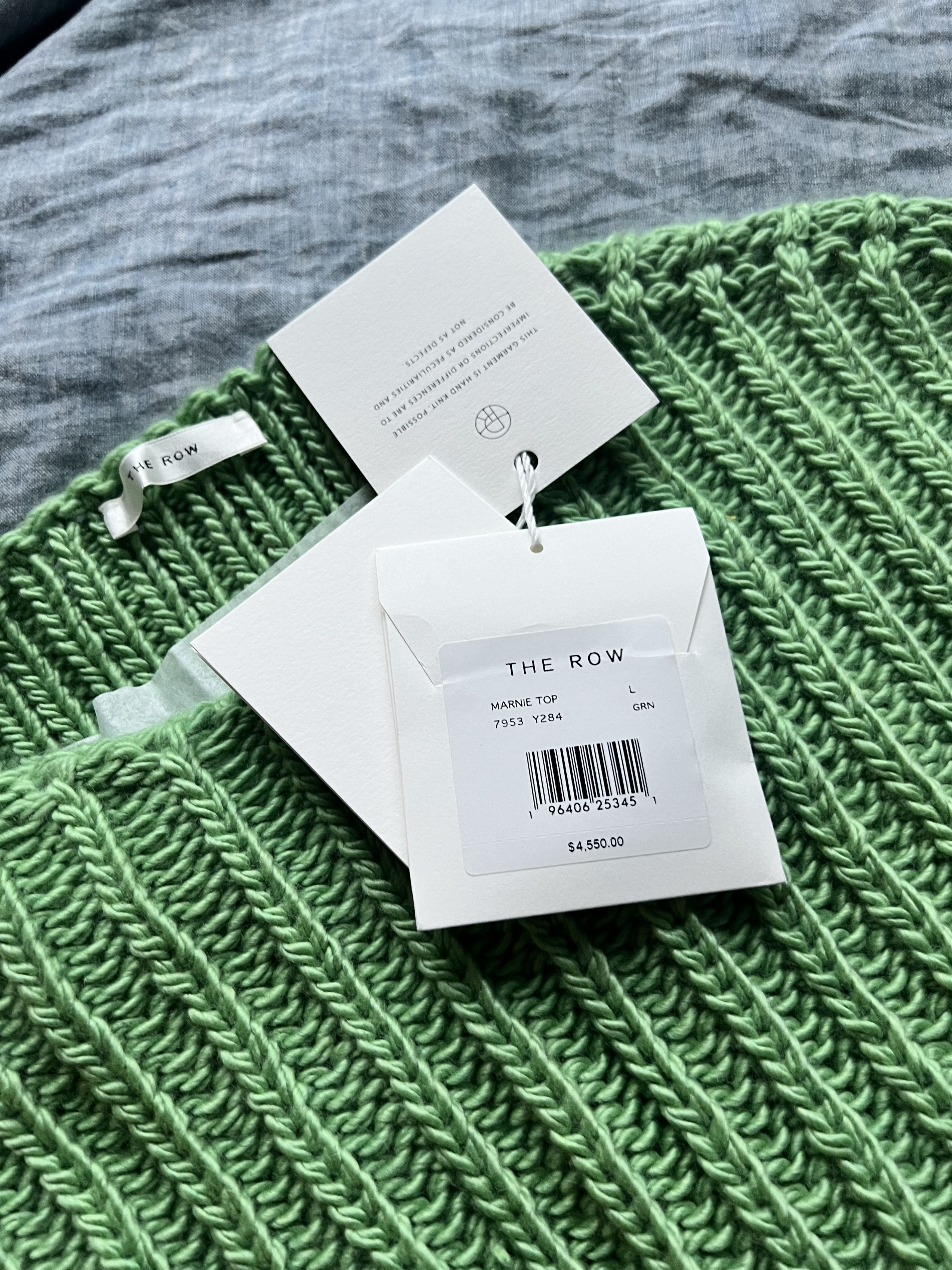 The Row 5000USD Marnie Top in Cashmere Size US L / EU 52-54 / 3 - 5 Thumbnail