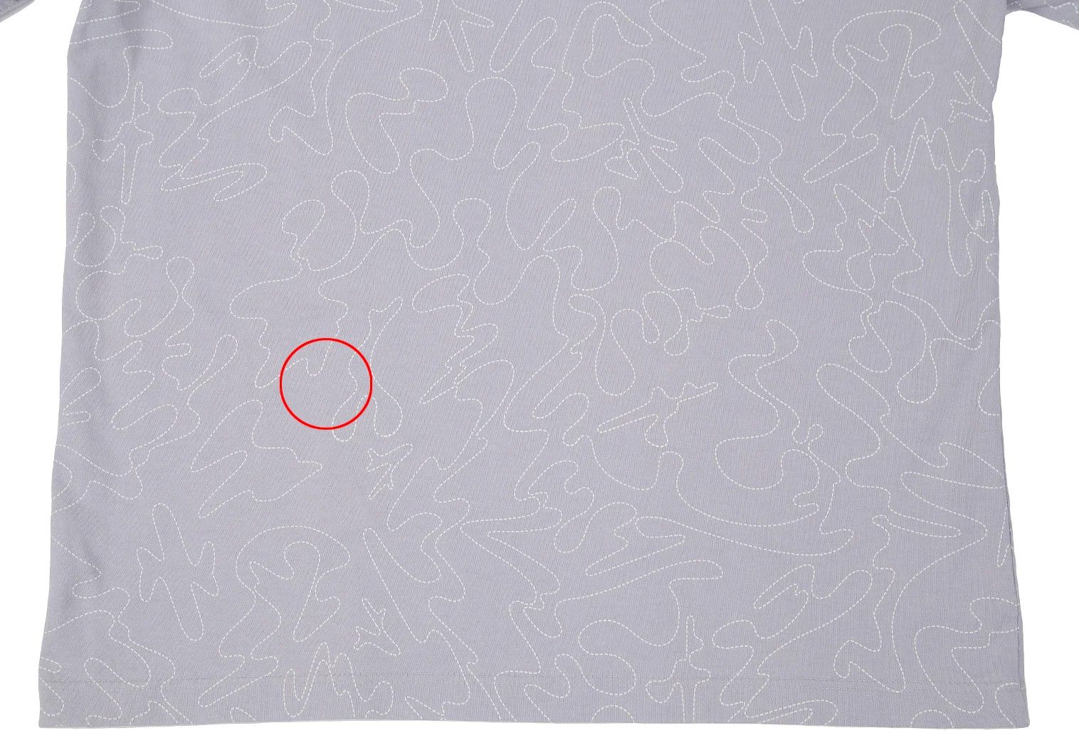 Issey Miyake Embroidered Mushroom T-Shirt in Gray Size L Size US L / EU 52-54 / 3 - 14 Thumbnail
