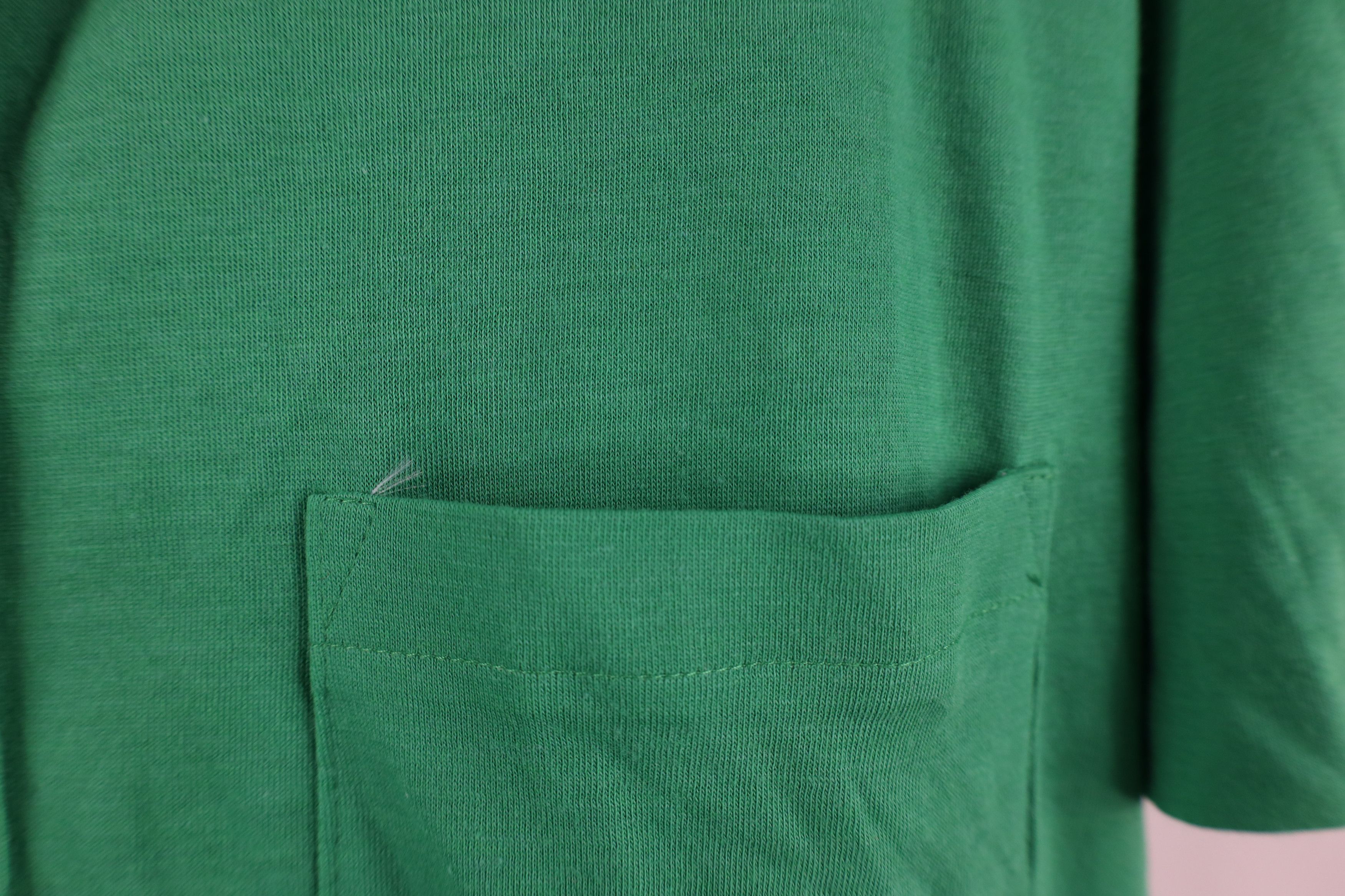 Vintage Vintage 70s Streetwear Short Sleeve Collared Button Shirt Size L / US 10 / IT 46 - 4 Thumbnail