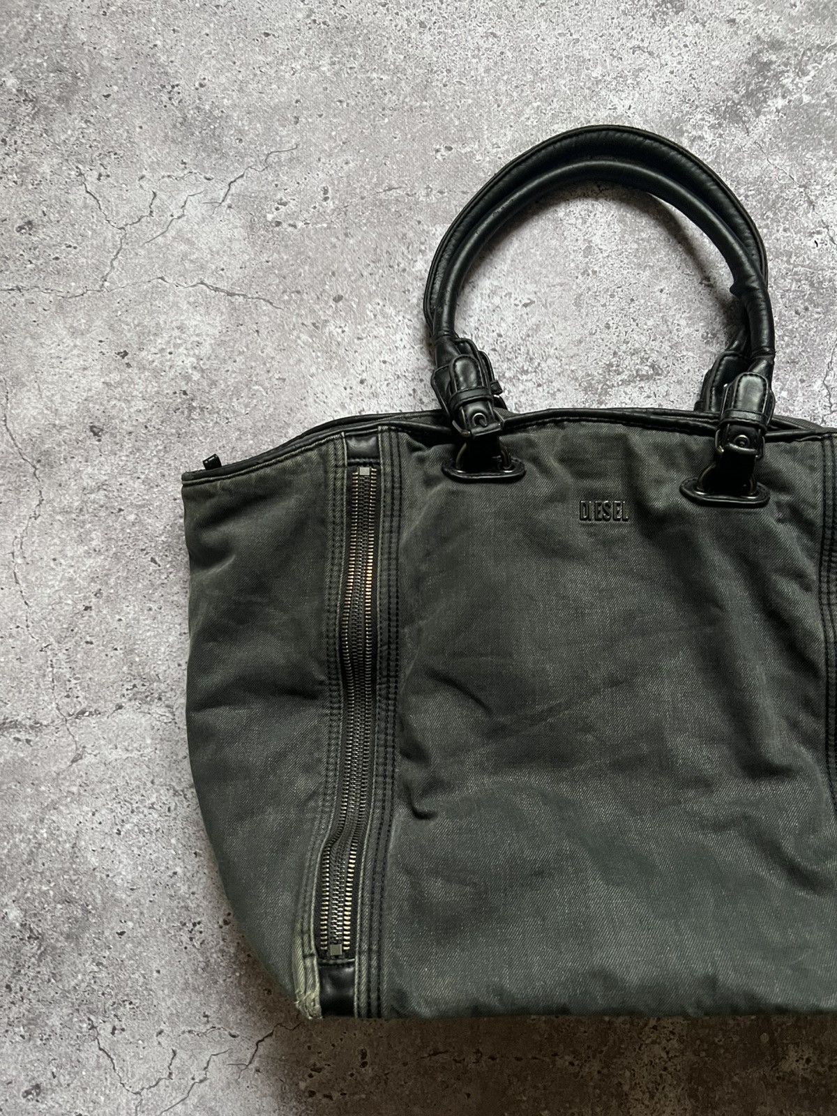 Diesel × Vintage Vintage Diesel Washed Denim Bag Size ONE SIZE - 2 Thumbnail