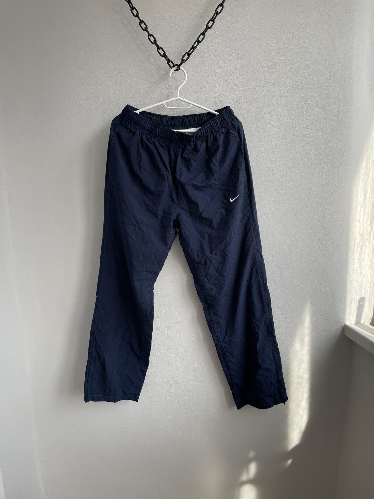 Nike Nike Vintage 90s Baggy Parachute Track Pants Sweatpants Size US 34 / EU 50 - 1 Thumbnail