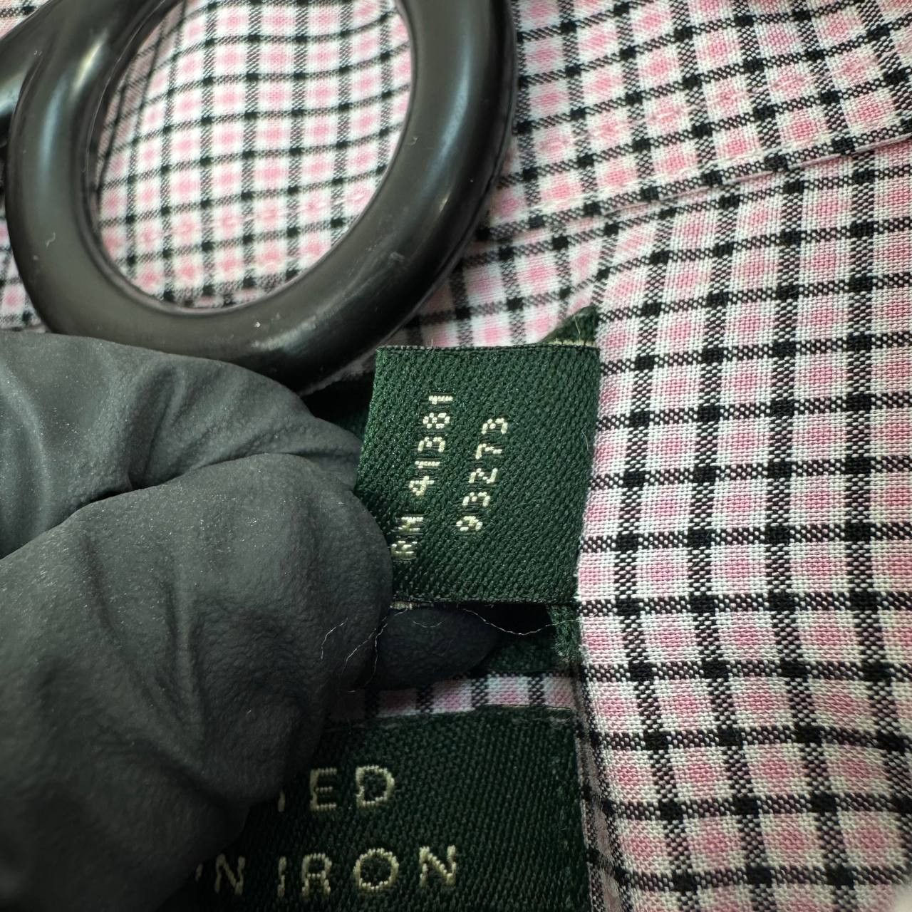 Ralph Lauren Ralph Lauren Non Iron Shirt Pink Check Mens Size 16 40/41 Size US L / EU 52-54 / 3 - 5 Thumbnail