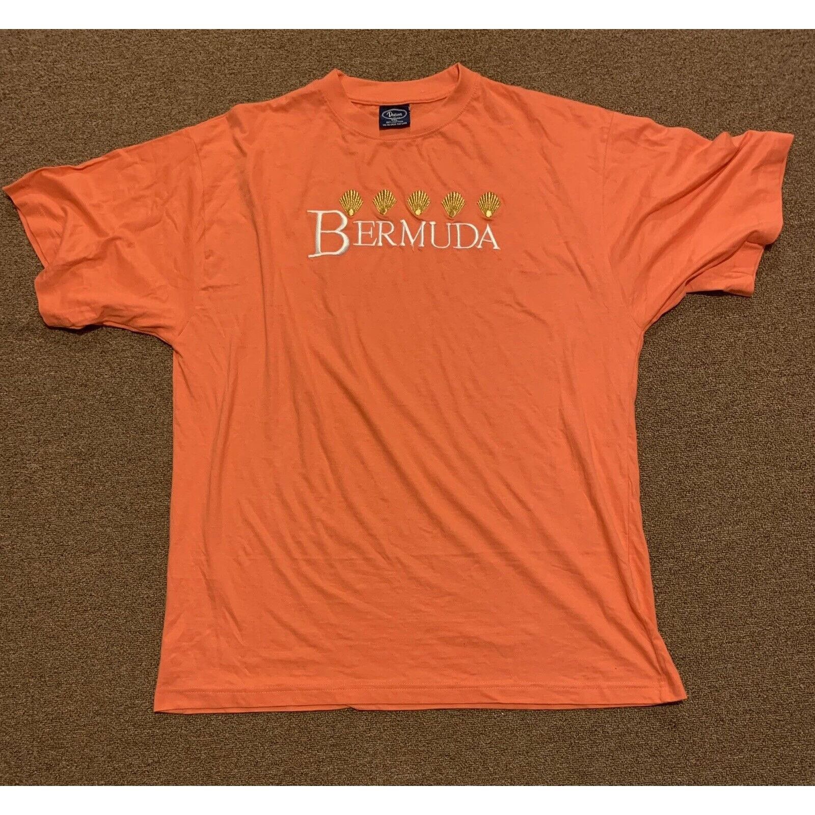 Other Vintage Davidson’s Of Bermuda Tshirt Men’s XXL Orange Size US XXL / EU 58 / 5 - 1 Thumbnail