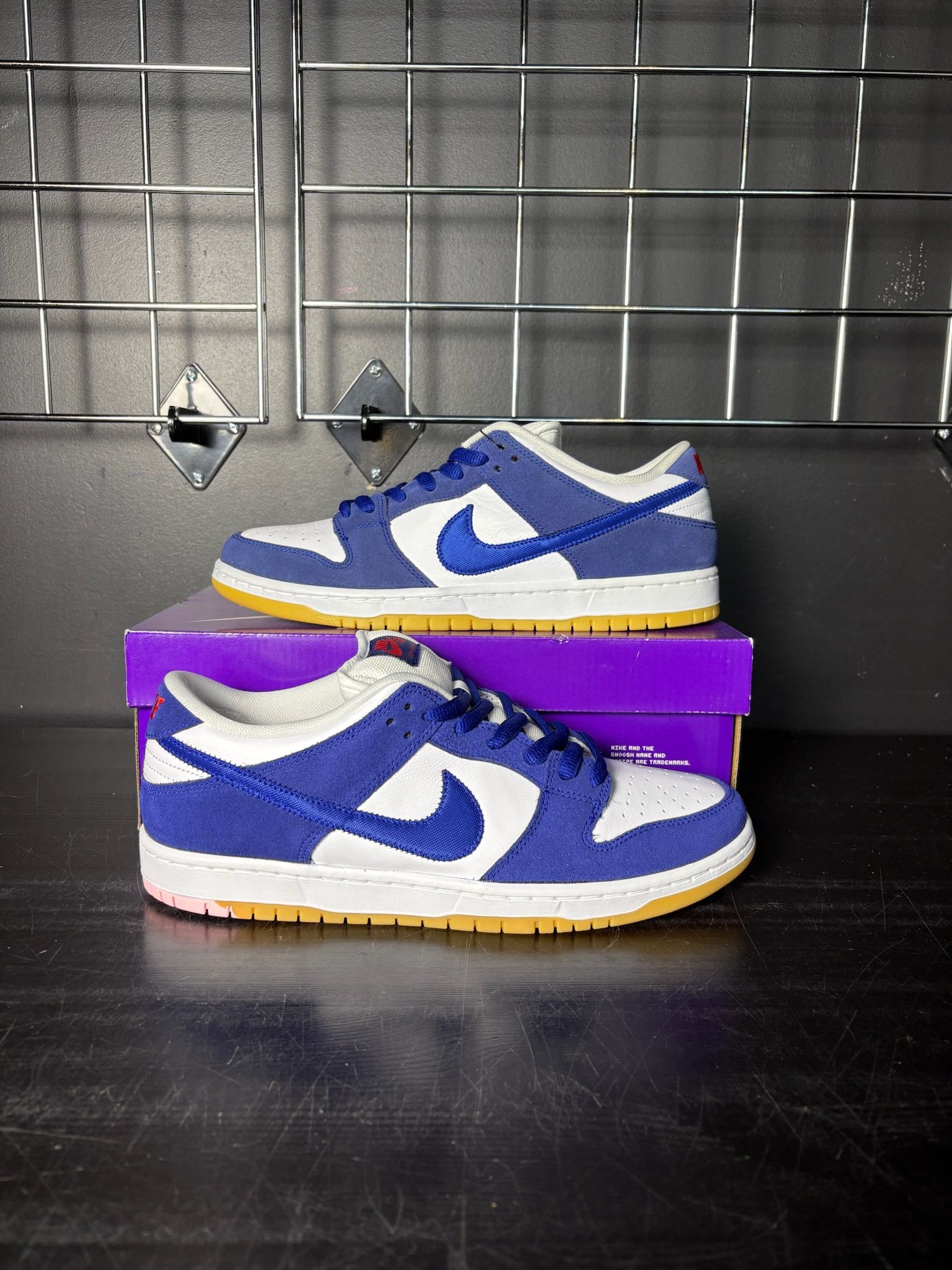 Nike Nike SB Dunk Low "Los Angeles Dodgers" - Size 11 Size US 11 / EU 44 - 1 Thumbnail