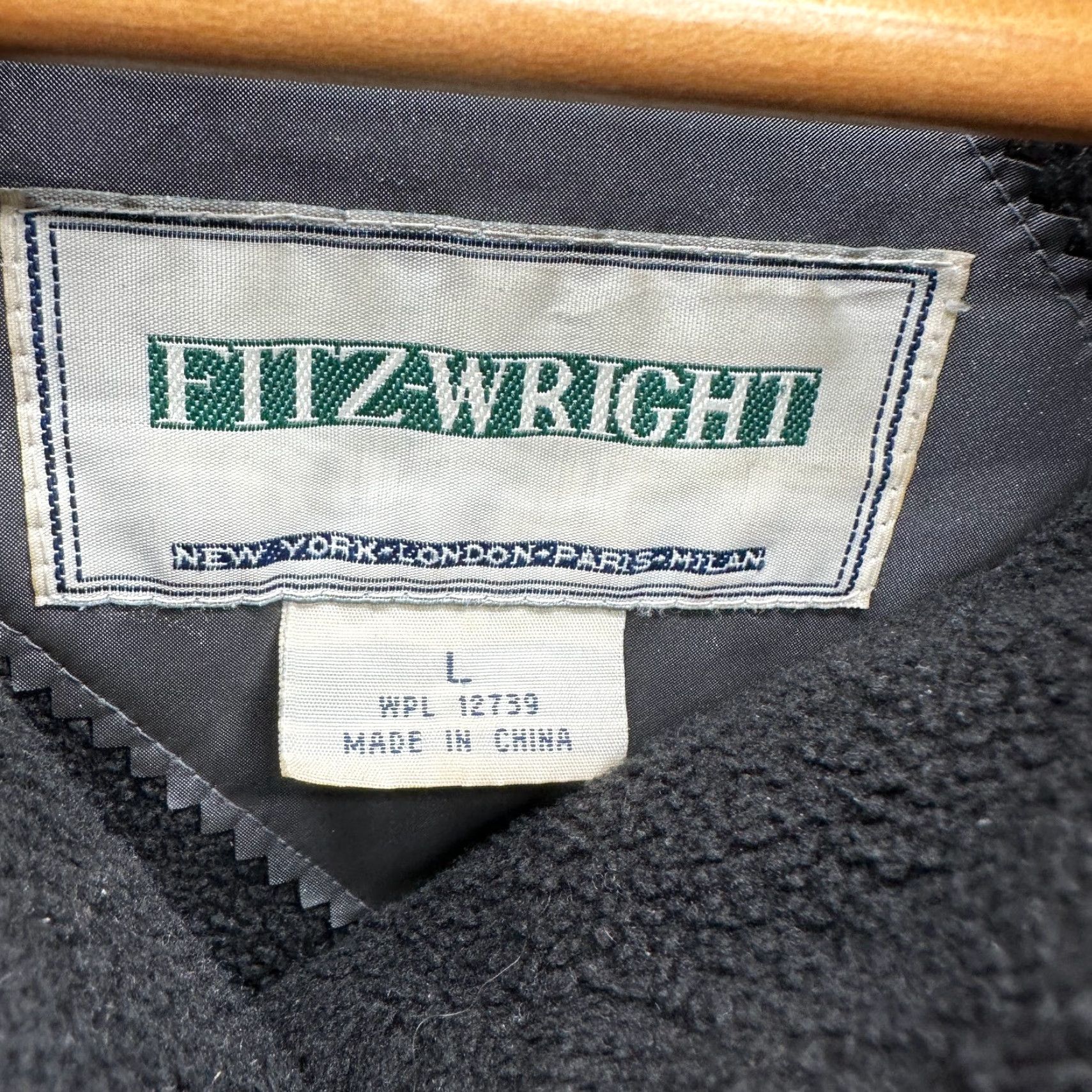 Vintage VINTAGE Fitz-Wright Parka Rain Jacket Fleece Lined Full Zip Oversized Womens Large Black Size L / US 10 / IT 46 - 5 Thumbnail