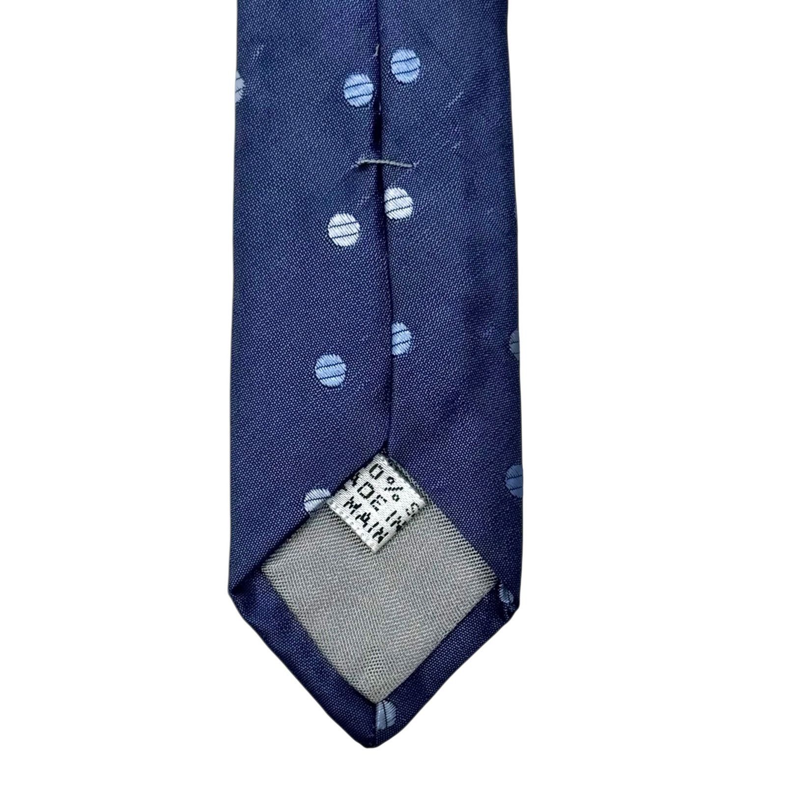 Christian Dior Monsieur Christian Dior Polka-Dot Pattern Tie Size ONE SIZE - 4 Thumbnail