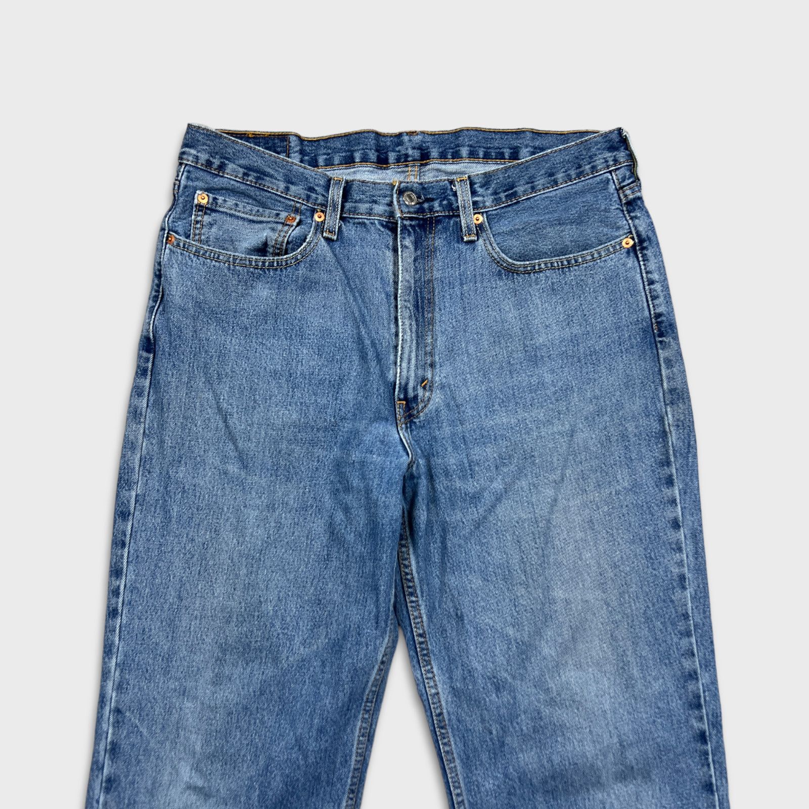 Levi's × Vintage Levi's 550 Jeans 36x29 Relaxed Light Wash Baggy Denim Pants Size US 36 / EU 52 - 2 Thumbnail
