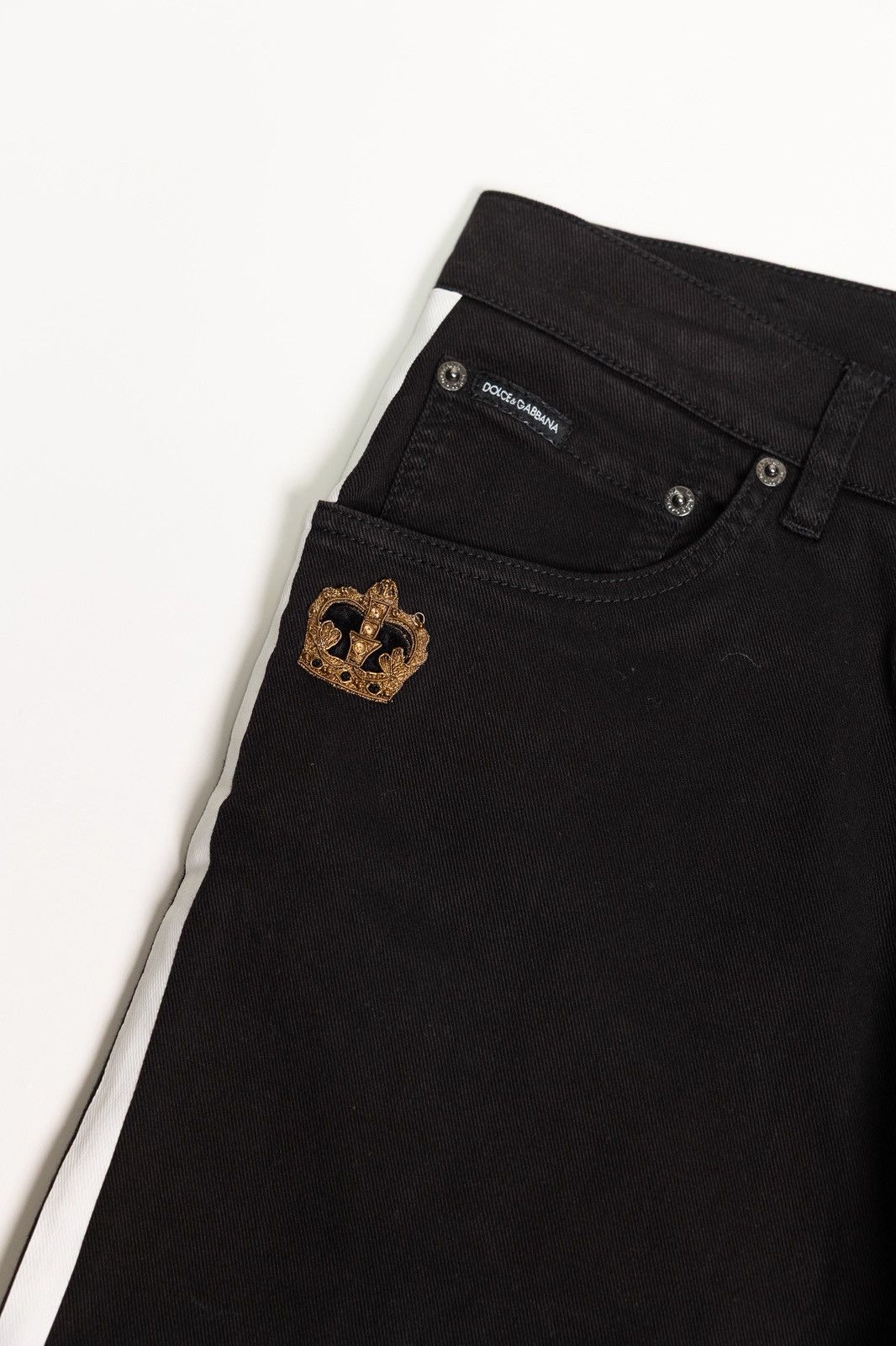 Dolce & Gabbana Dolce & Gabbana Stripe Denim Size US 36 / EU 52 - 2 Thumbnail
