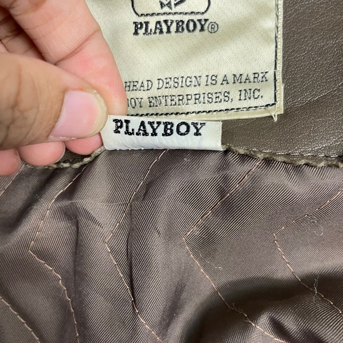 Playboy Vintage Playboy Leather Jacket Size US M / EU 48-50 / 2 - 17 Thumbnail