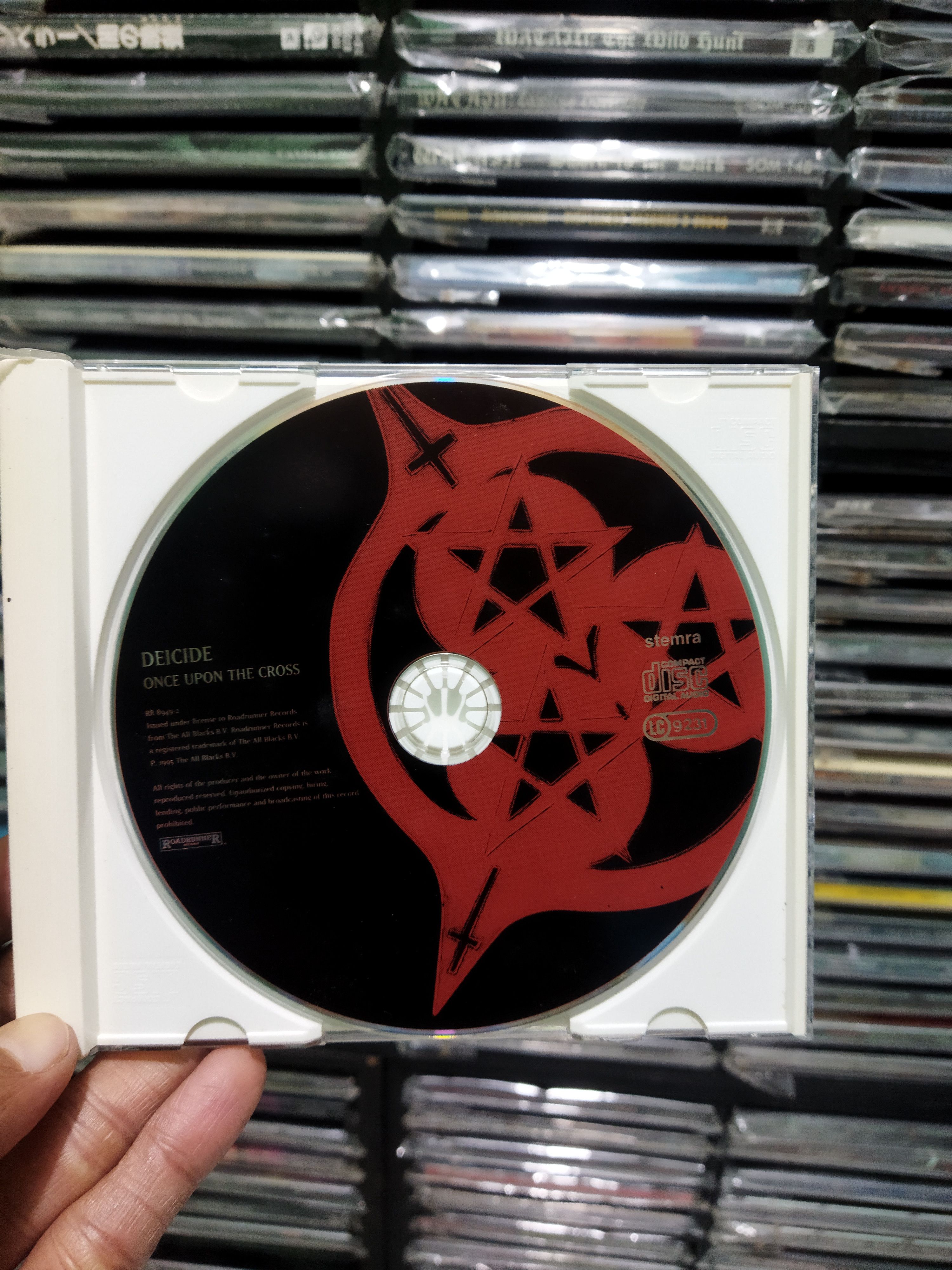 Vintage vintage og DEICIDE - once upon the cross - CD Size ONE SIZE - 3 Thumbnail