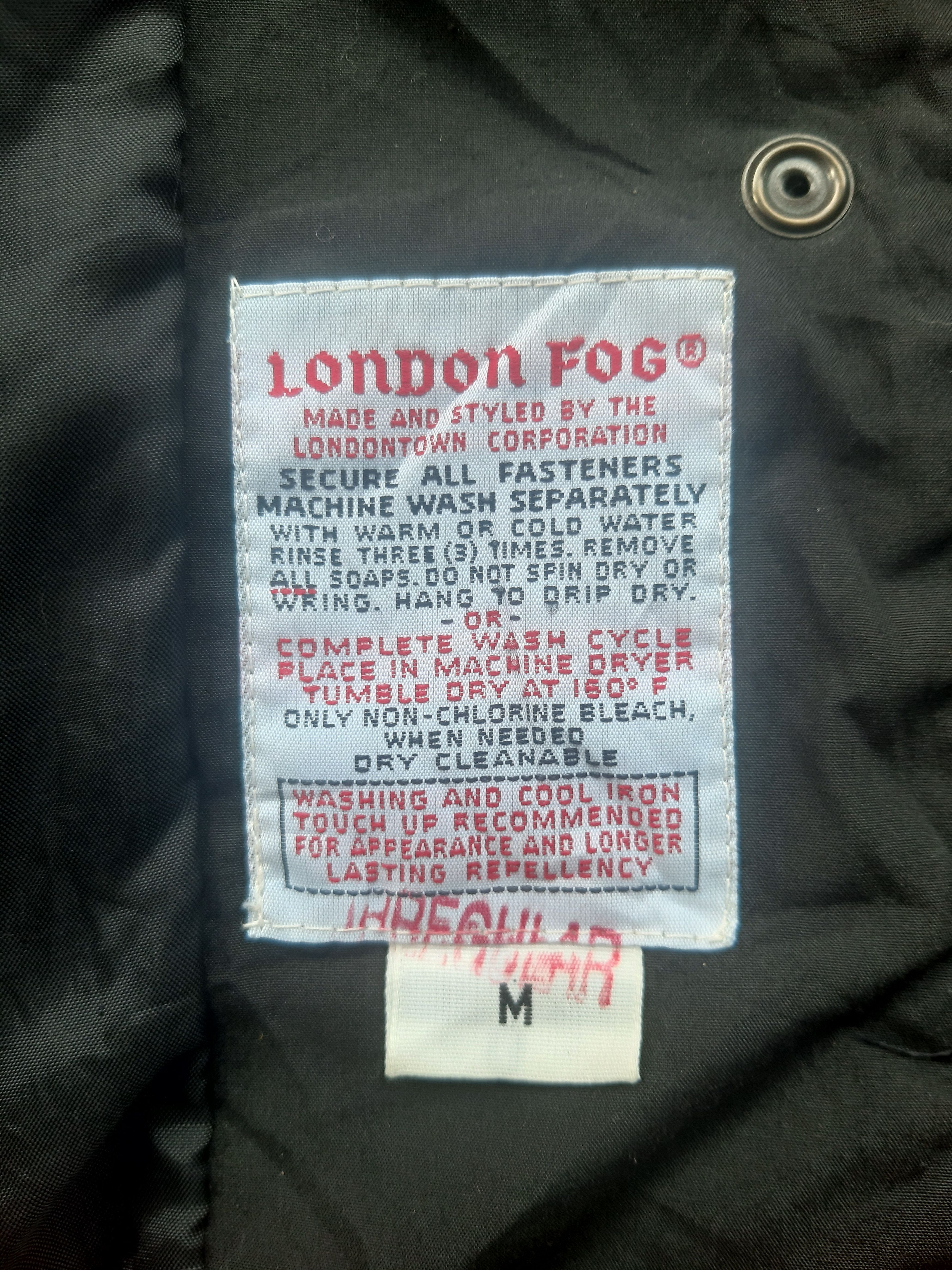 London Fog Vintage London Fog 80s Multi Colour Windbreaker Size US L / EU 52-54 / 3 - 4 Thumbnail