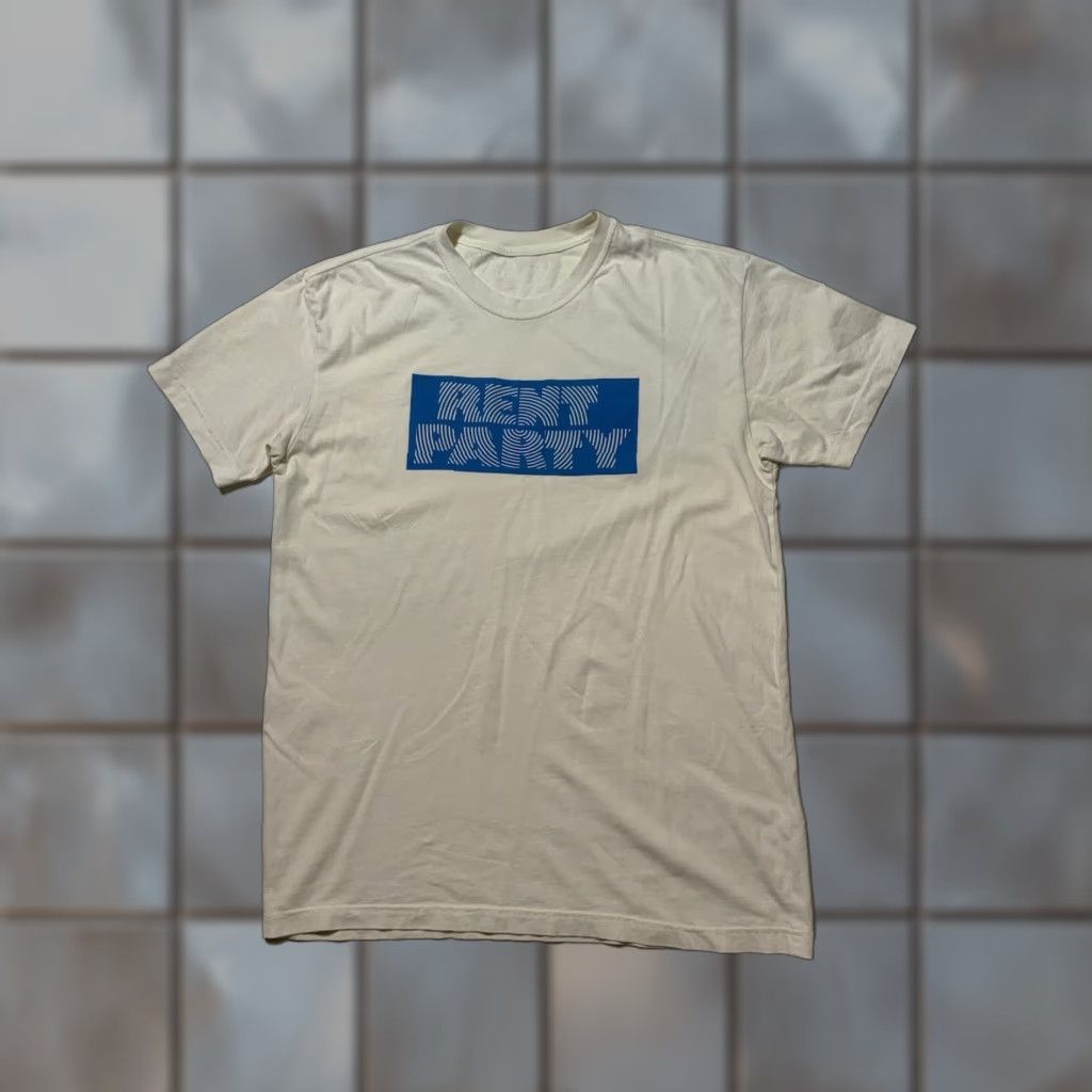 BIANCA CHANDON VINTAGE Bianca Chandon Rent Party Graphic Box Logo White S/S Crewneck T-Shirt Sz. L Mens Shirt Logo 90s Festival Size US L / EU 52-54 / 3 - 1 Thumbnail