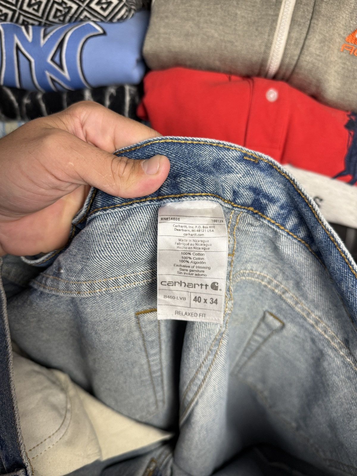 Carhartt Workwear Carhartt Crazy Sk8 Jeans Size US 40 / EU 56 - 15 Thumbnail