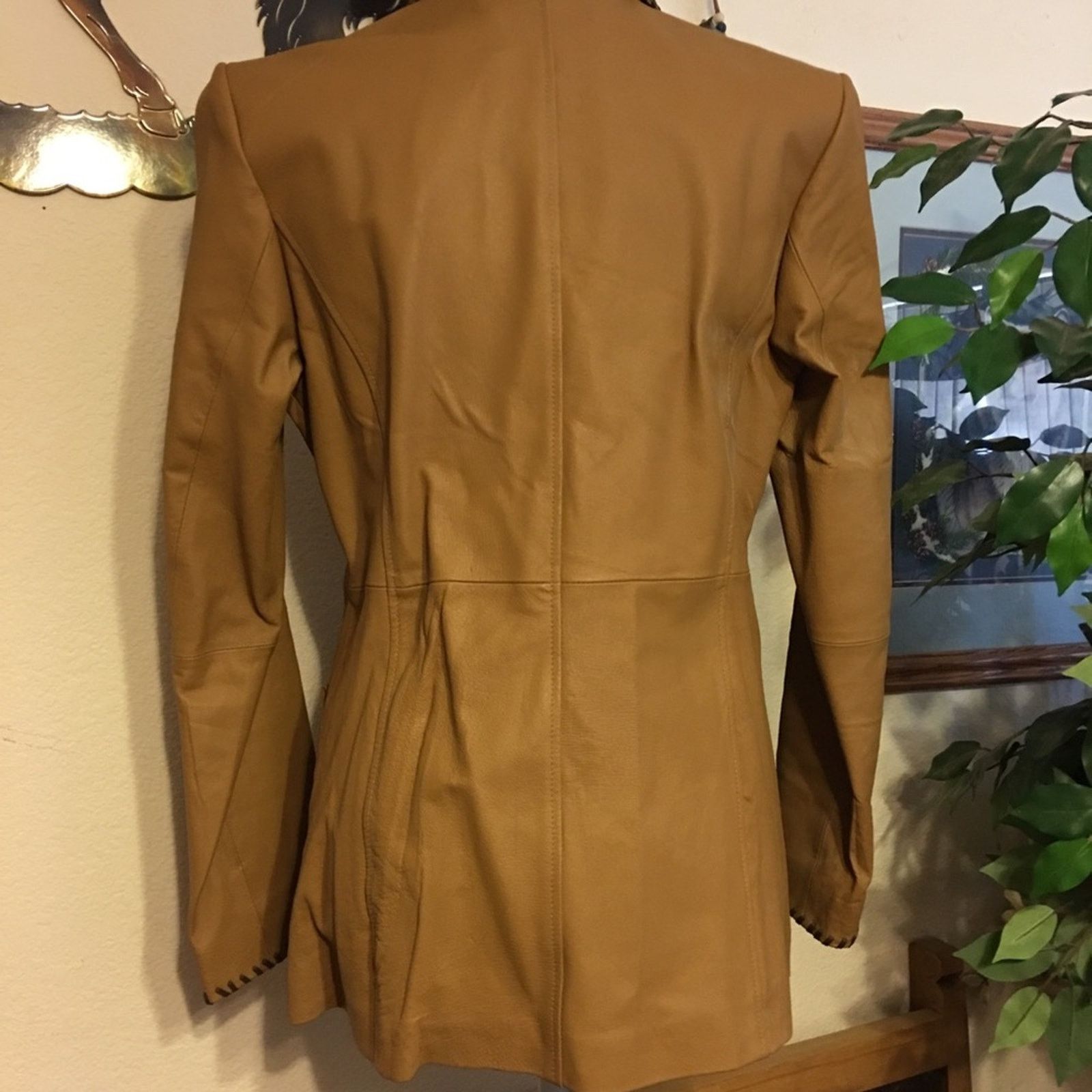 Other Metro Style western style genuine leather jacket Size M / US 6-8 / IT 42-44 - 6 Thumbnail