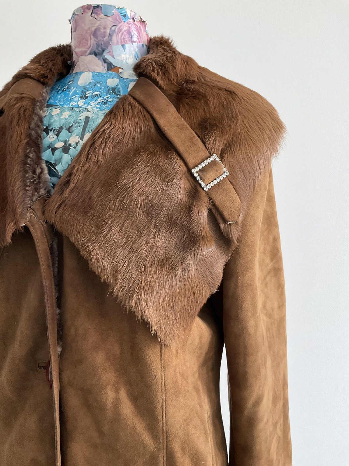 Vintage Vintage suede coat Size XL / US 12-14 / IT 48-50 - 3 Thumbnail