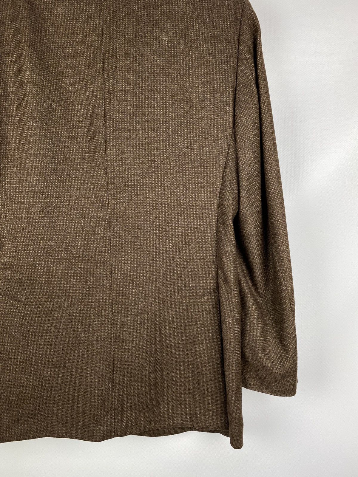 Ermenegildo Zegna Ermenegildo Zegna men’s wool / camel / silk blazer jacket Size 42R - 17 Thumbnail