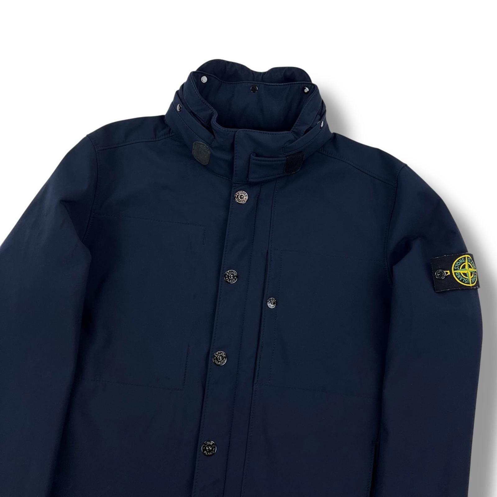 Stone Island Stone Island Soft Shell-R Navy Jacket Size US L / EU 52-54 / 3 - 1 Thumbnail