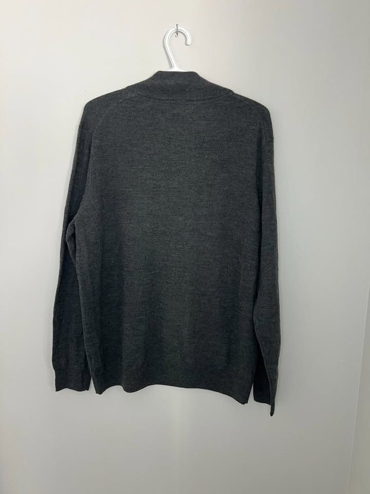Christian Lacroix Christian Lacroix Extrafine Merino Wool 1/4 Zip Sweater Size US XL / EU 56 / 4 - 2 Thumbnail