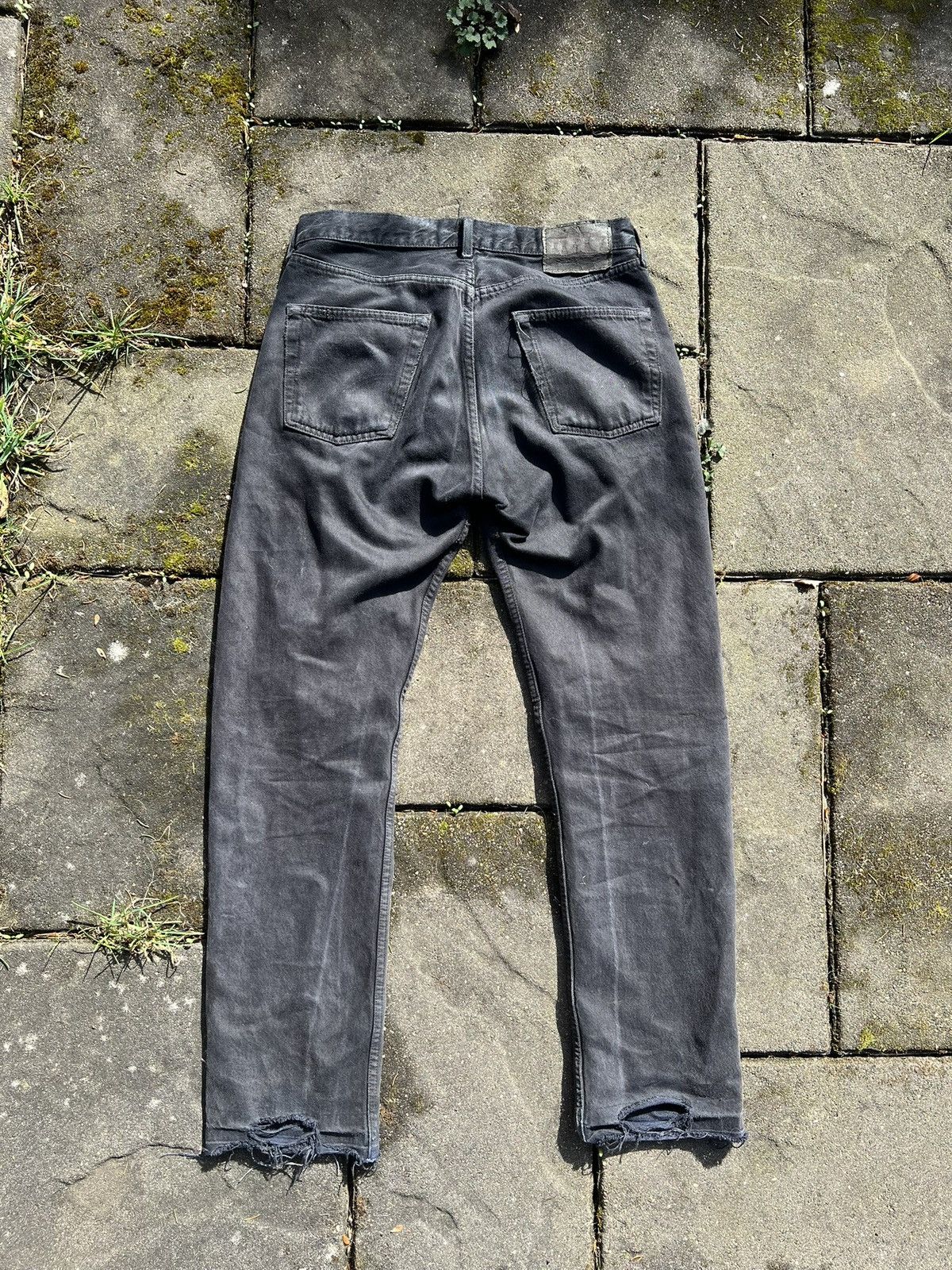Levi's × Levi's Vintage Clothing × Vintage Vintage Levi's 501 Black Overdyed Jeans Size US 31 - 3 Thumbnail