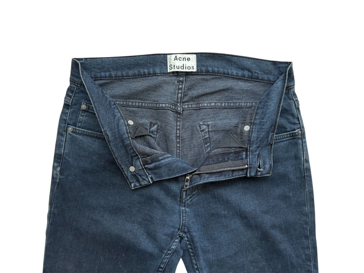 Acne Studios Acne Studios ACE Blue/Black Skinny Jeans Denim Size US 32 / EU 48 - 11 Thumbnail