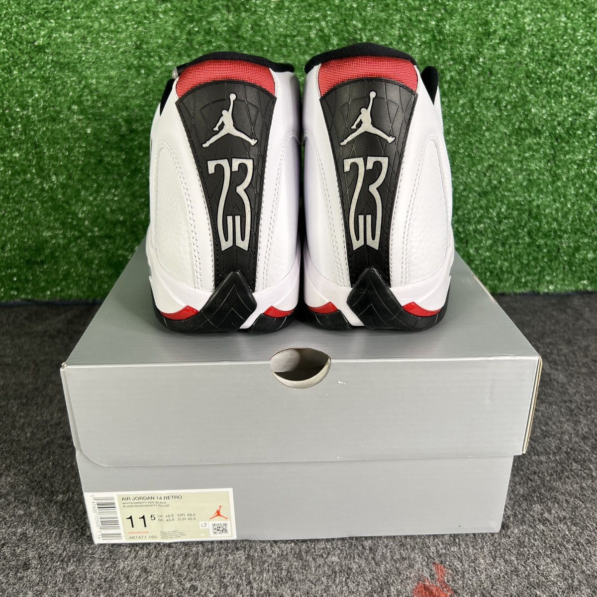Air Jordan 14 Retro “Black Toe” 2024 Size- (DEADSTOCK)